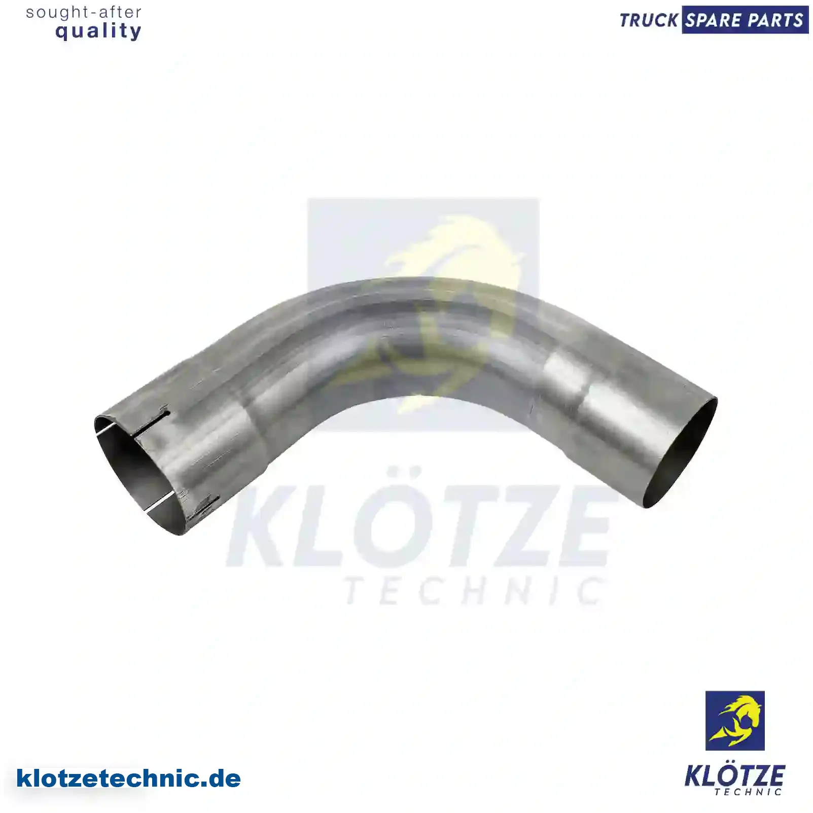 Exhaust pipe, 81152040508, 81152040519, 81152040716 || Klötze Technic Automotive Air Brake Systems