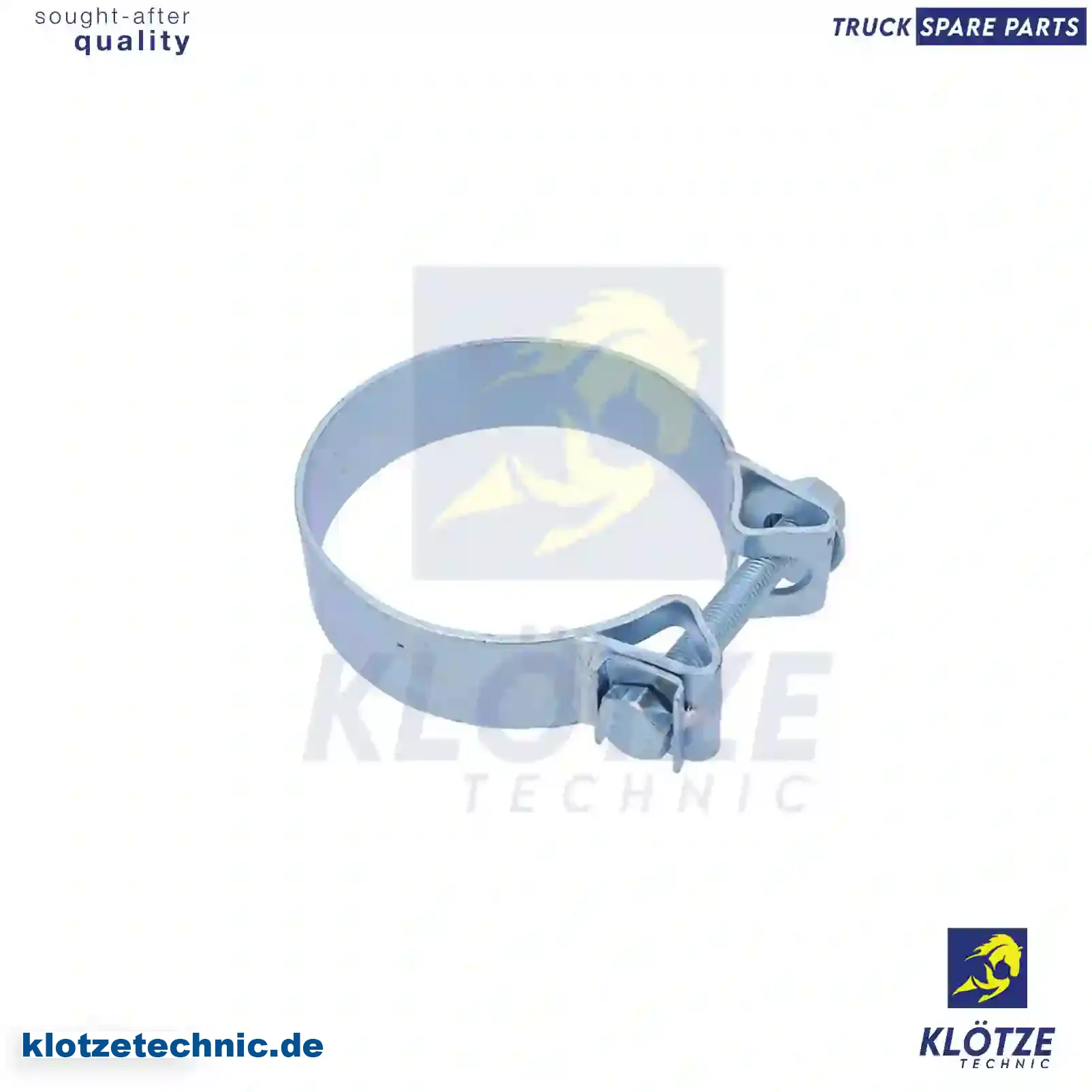Clamp, 1384745, 328928, ZG10251-0008 || Klötze Technic Automotive Air Brake Systems
