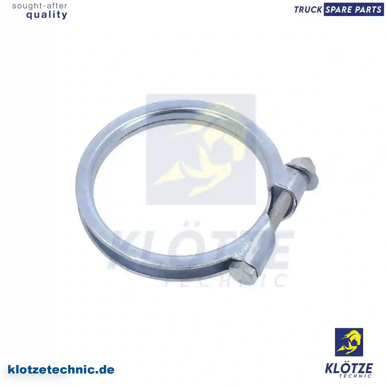 Clamp, 1512843, 1335720, 1589141, ZG10258-0008 || Klötze Technic Automotive Air Brake Systems