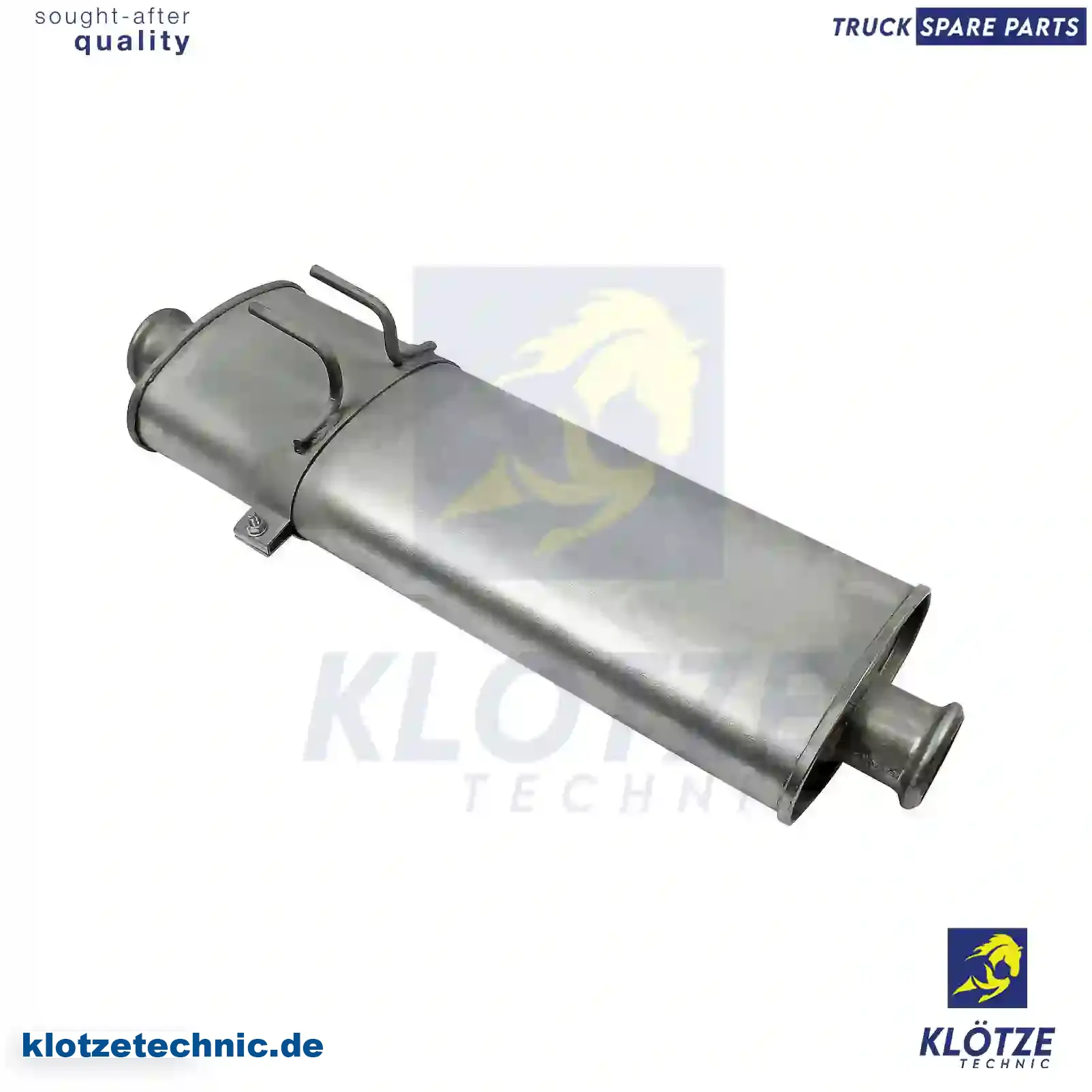 Silencer, 9109372, 9160426, 93179448, 93190040, 20300-00Q0A, 20300-00QAA, 20300-00QAB, 4401372, 4414987, 4417214, 4500126, 7700302360, 8200062466, 8200246426, 8200396967, 8660000231 || Klötze Technic Automotive Air Brake Systems