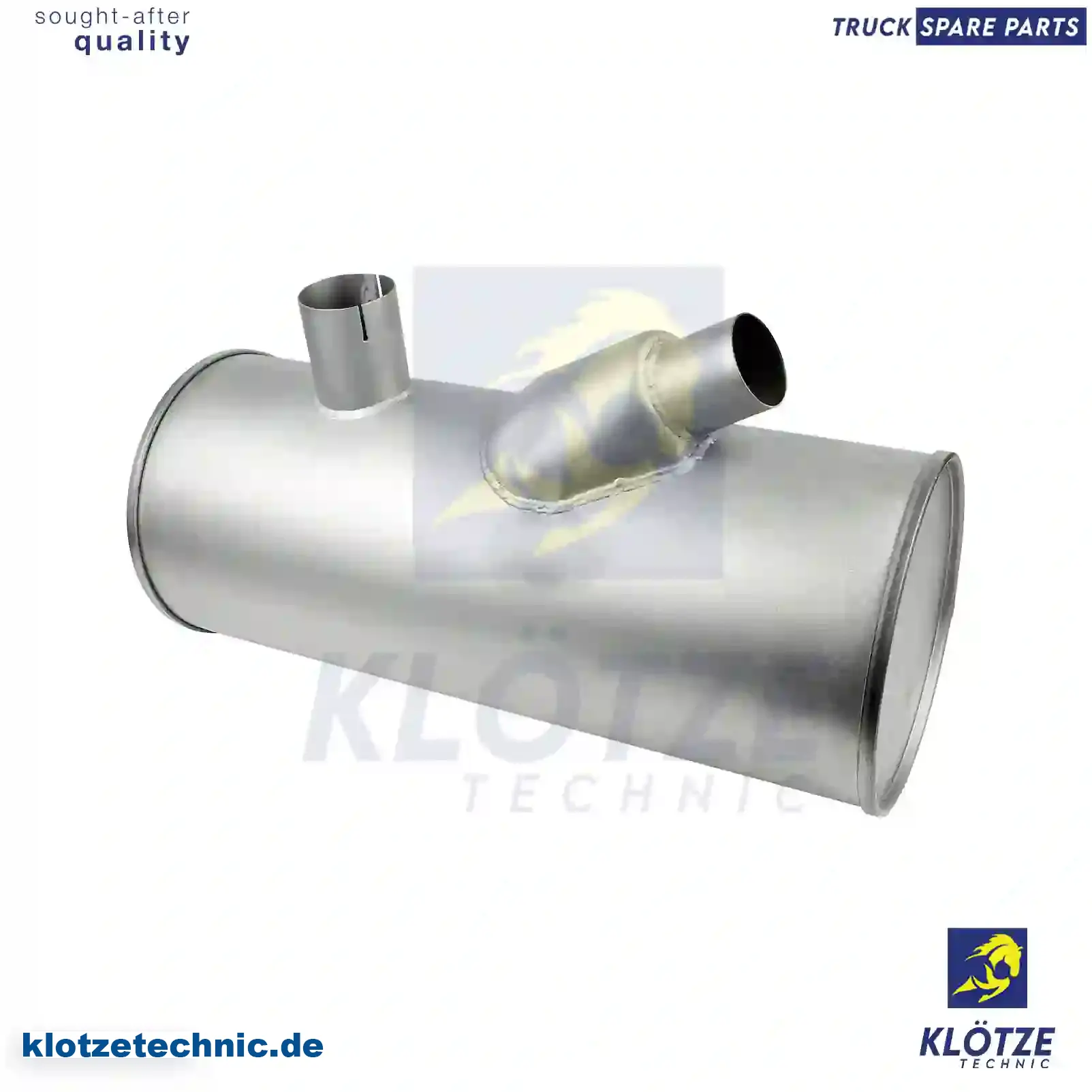 Silencer, 3464900101, 3664900001, 3664900101 || Klötze Technic Automotive Air Brake Systems