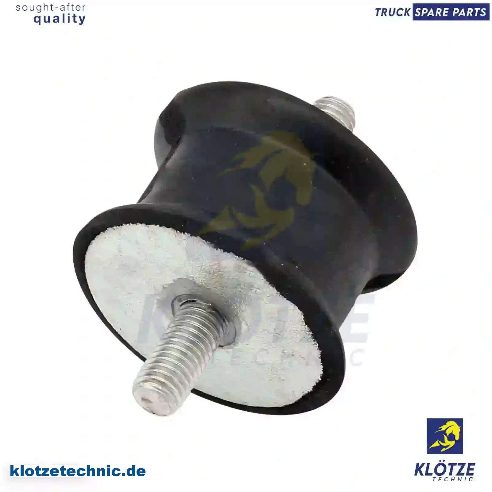 Rubber mounting, 3475040012, , , , || Klötze Technic Automotive Air Brake Systems