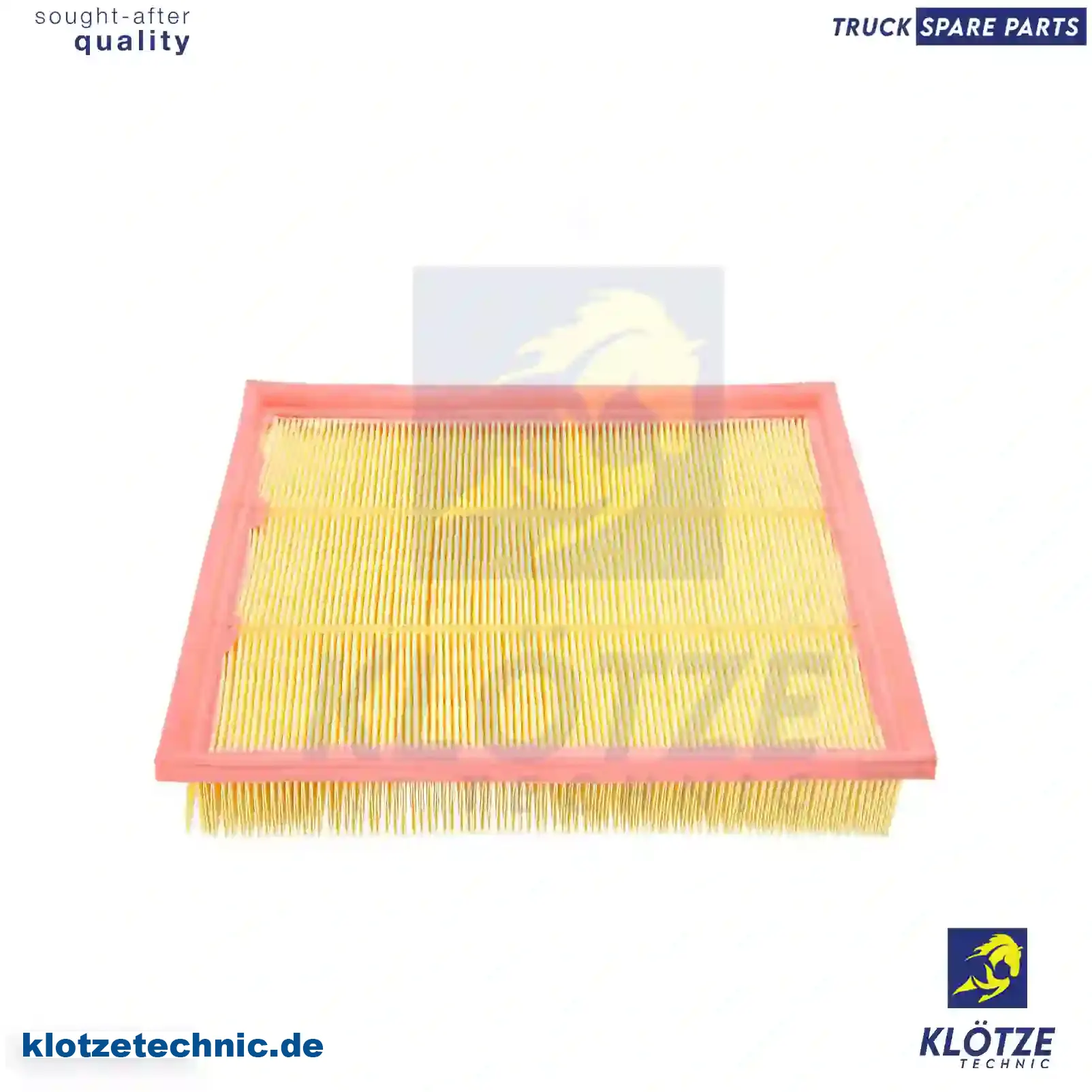 Air filter, 1373667, 1729416, 6C11-9601-CB, || Klötze Technic Automotive Air Brake Systems
