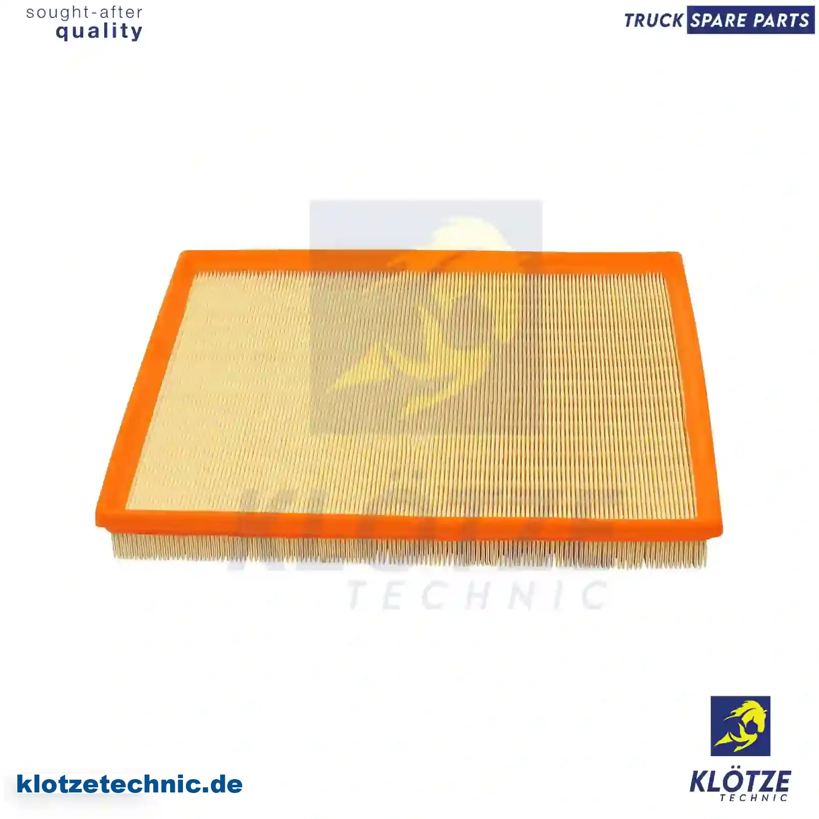 Air filter, 1731778, 1741459, CC11-9601-CB, || Klötze Technic Automotive Air Brake Systems