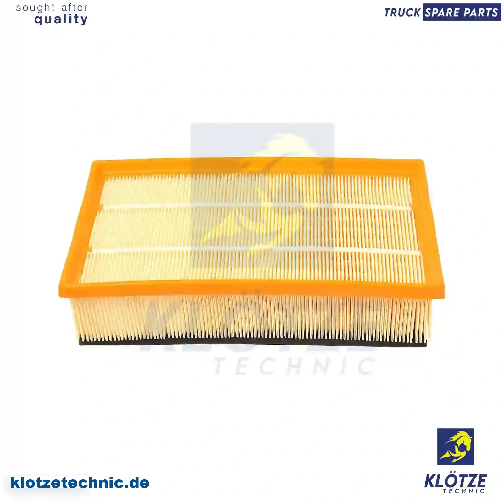 Air filter, 1383905, 2071645, 4970412, 6C16-9601-A1A, 6C16-9601-AA, 6C16-9601-AB, 6C16-9601-AC || Klötze Technic Automotive Air Brake Systems