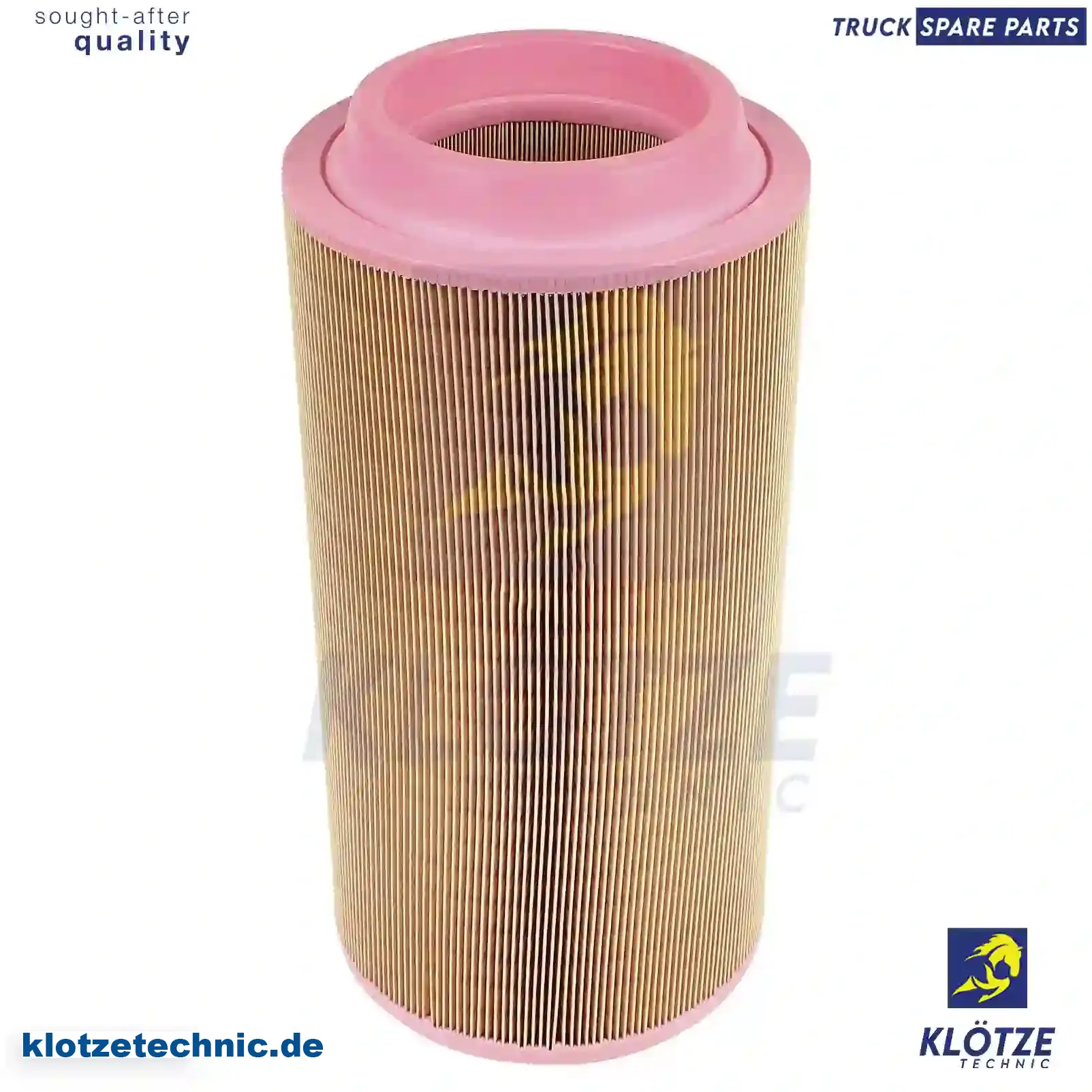 Air filter, 055129R1, 3901477M2, 6007001743003, 222-9020, 11323374, 43246600, 01180867, 04415901, 54773346, 88110556, 0009839025, 59042630, 04415901, 58/012020, AZ59702, 01180867, 04415901, 571744008, 7026330, 04550056124, 055129R1, 3901477M1, 3901477M2, 0040942304, 5501660932, 6001955, 710912, 14261549, 20405827, 2908237, 3840033, 18011914, ZG00844-0008 || Klötze Technic Automotive Air Brake Systems