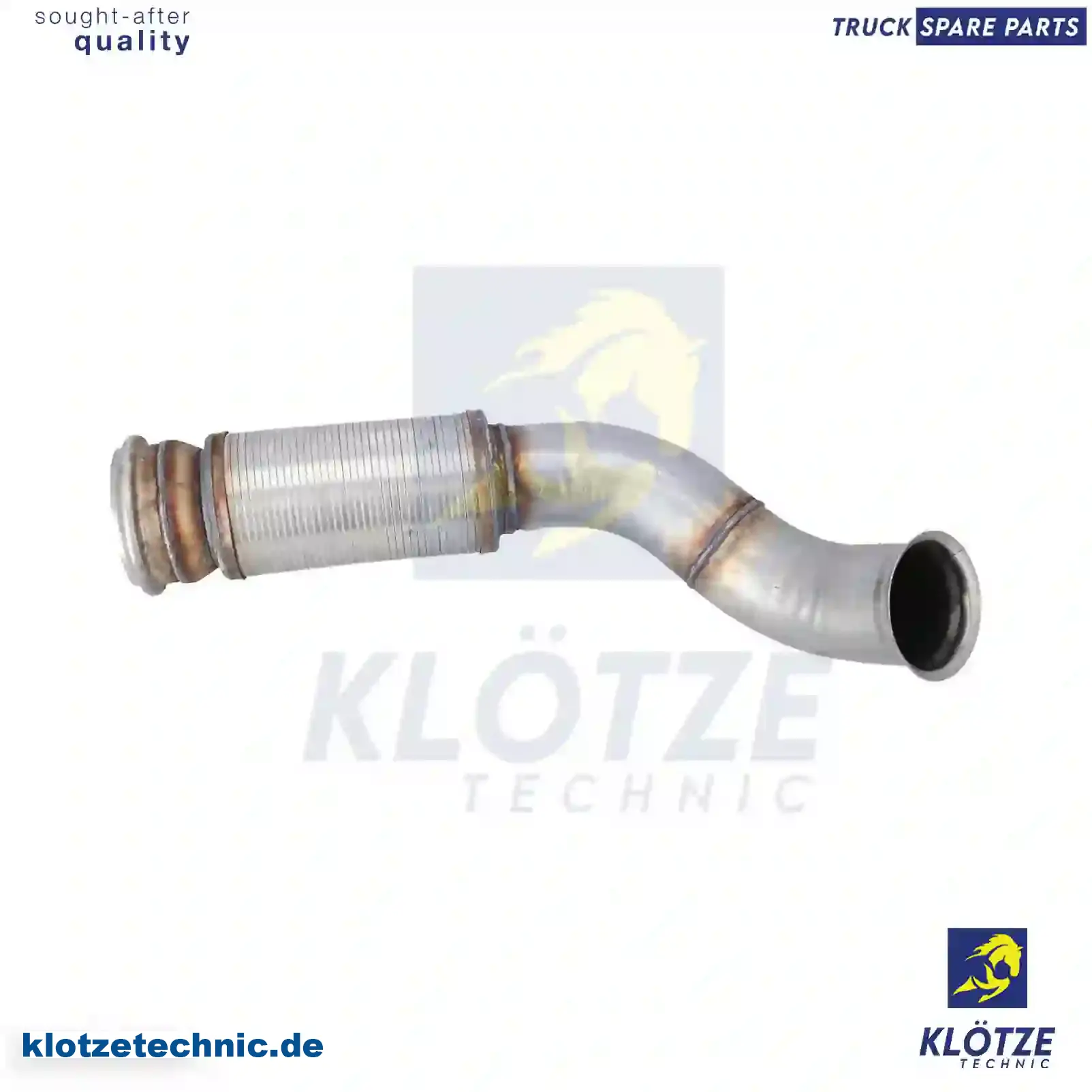 Exhaust pipe, 7422919602, 7423114935, 22101241, 22327400, 22919602, 23114935, ZG10299-0008 || Klötze Technic Automotive Air Brake Systems