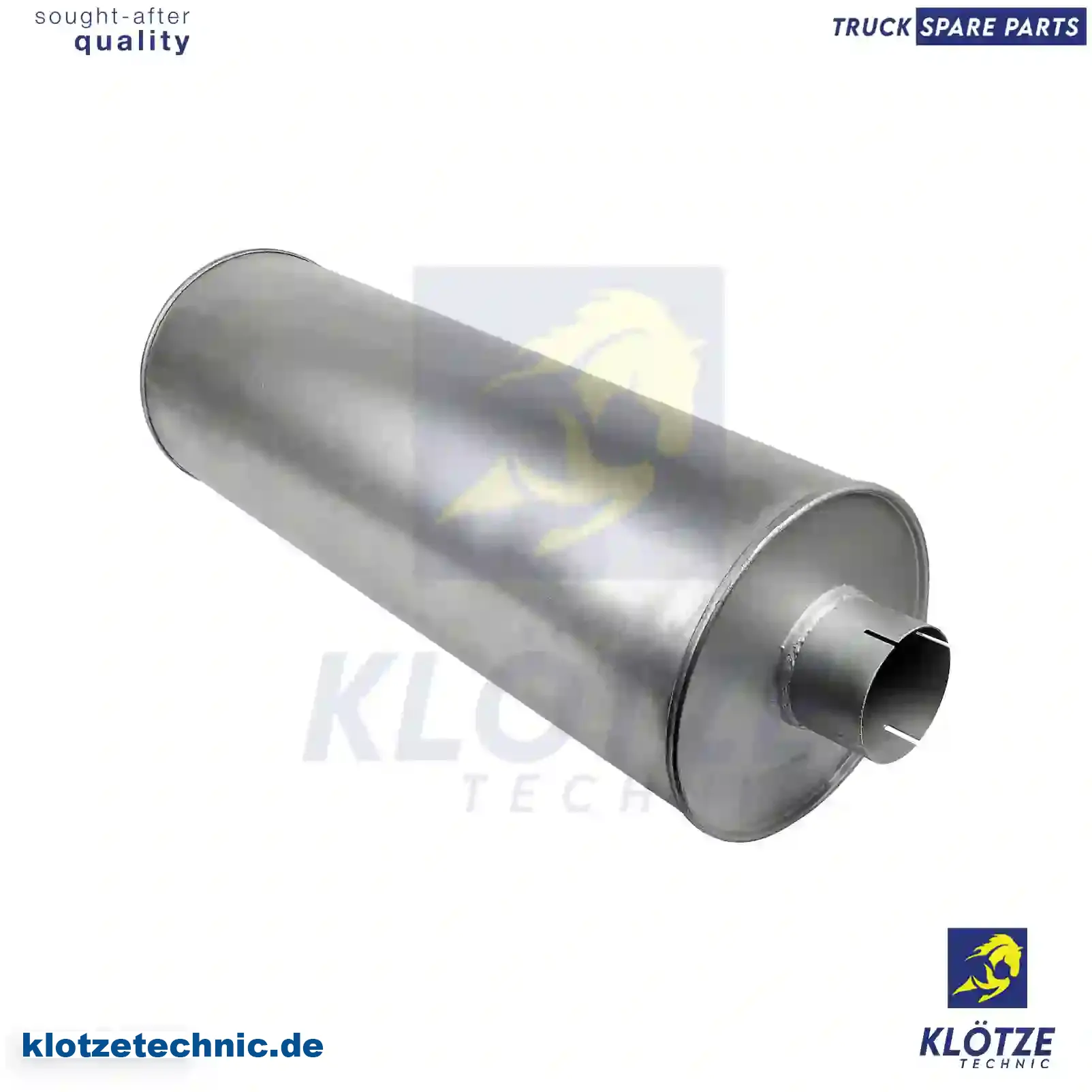 Silencer, 297075, 357402, ZG10343-0008 || Klötze Technic Automotive Air Brake Systems