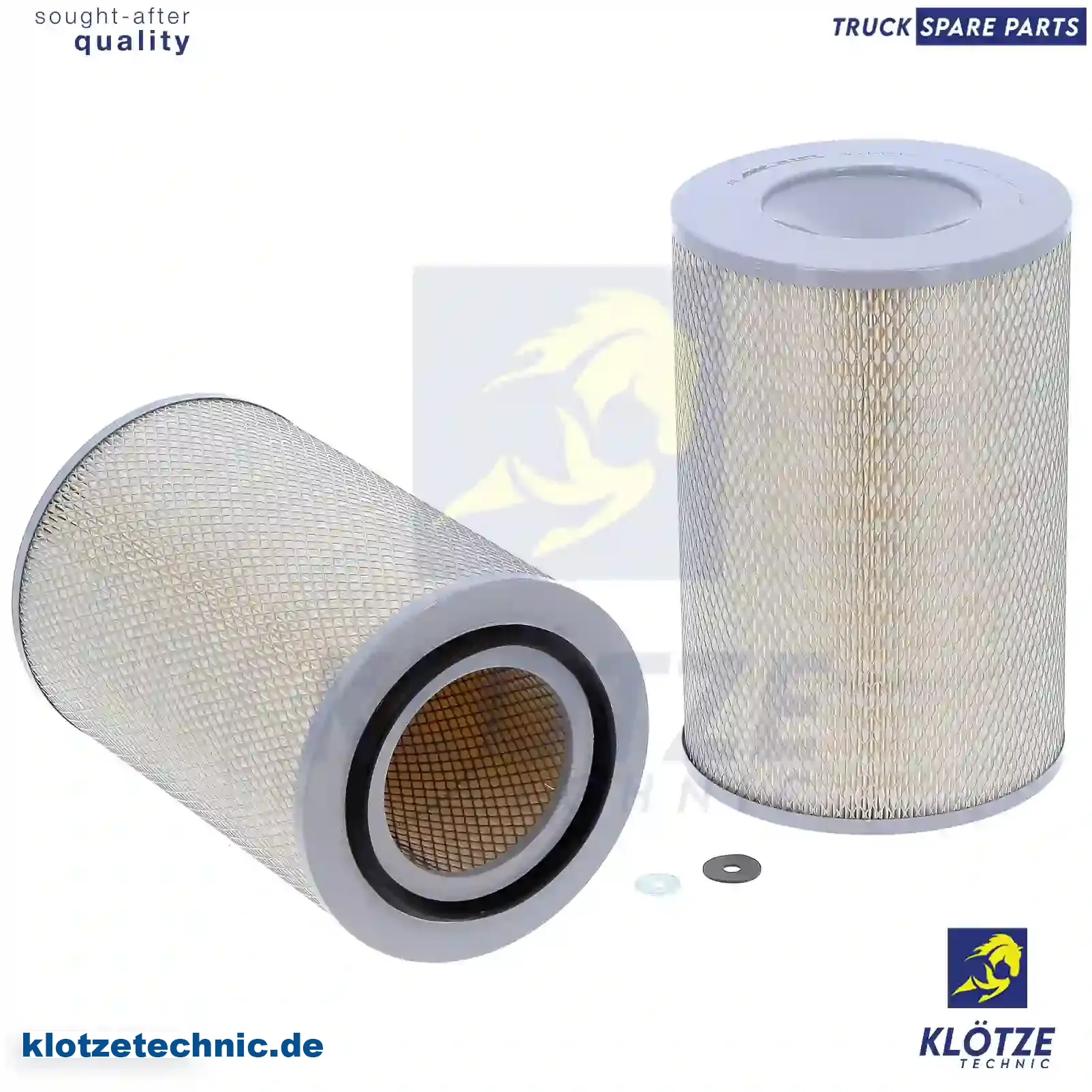 Air filter, 0393561, 393561, 00173260, 01907533, 01907553, 00173260, 01907533, 01907553, 1907553, 81083040074, 81083040076, 81083040078, 82083040075, 82083040076, N1011007120, N2083040032, 0003946004, 0030946004, 173260, 8319144189, CH14107, ZG00829-0008 || Klötze Technic Automotive Air Brake Systems
