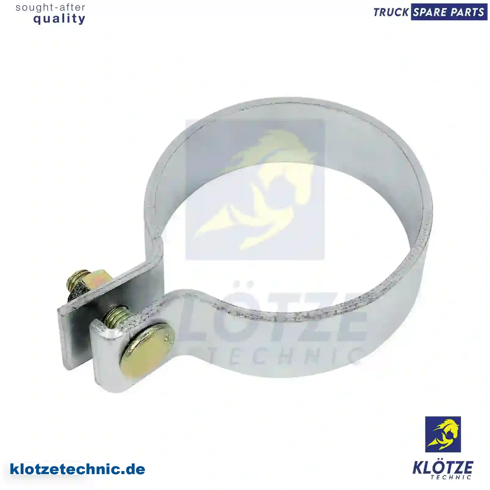 Clamp, 335VRU, 520368, 06670410123, 06670420122, 88156402205, K0002455331, 071555090501, 071555090502, 3954920040, 6454921140, 9309950102, 5010269114, ZG10273-0008 || Klötze Technic Automotive Air Brake Systems