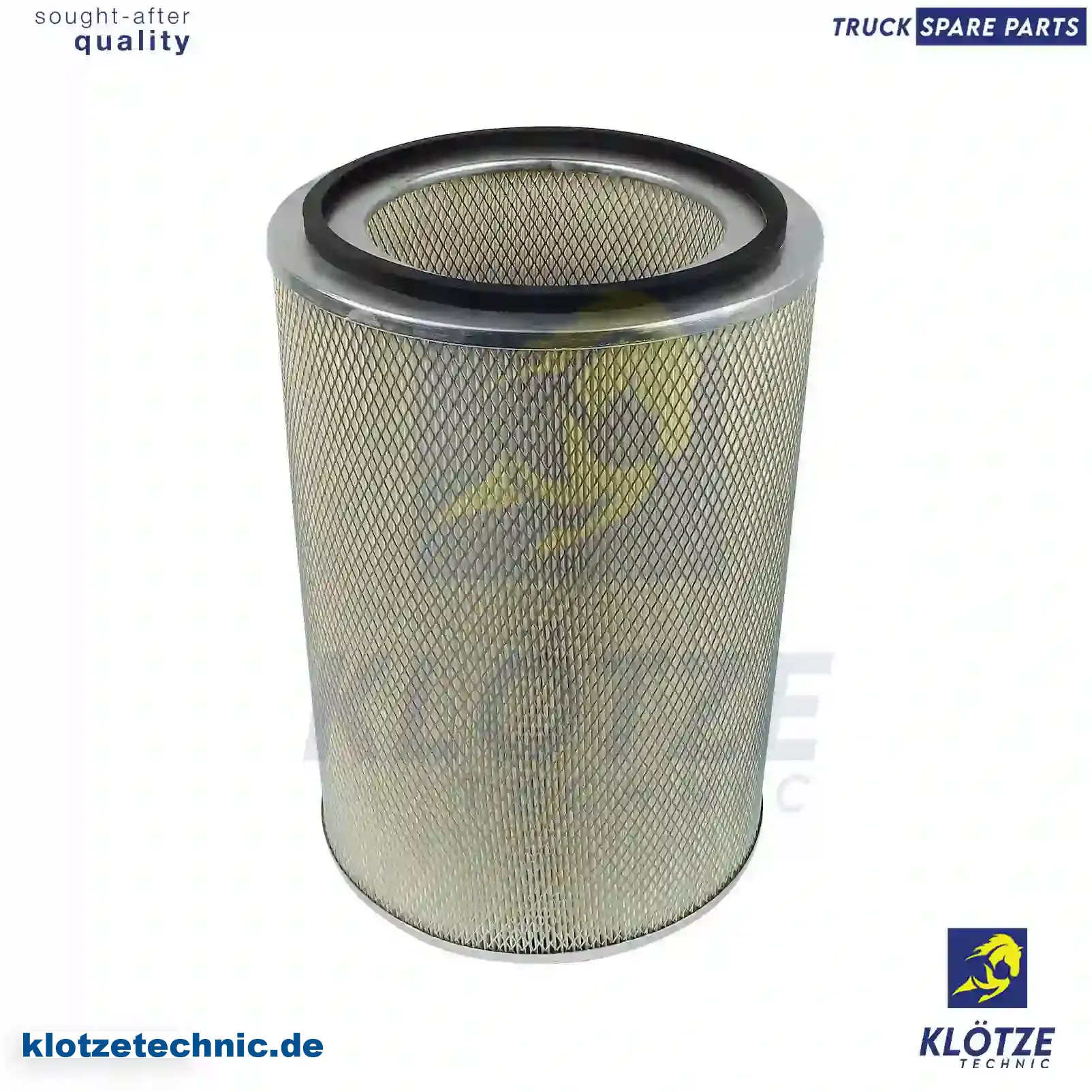 Air filter, Y05767405, 395776, , || Klötze Technic Automotive Air Brake Systems