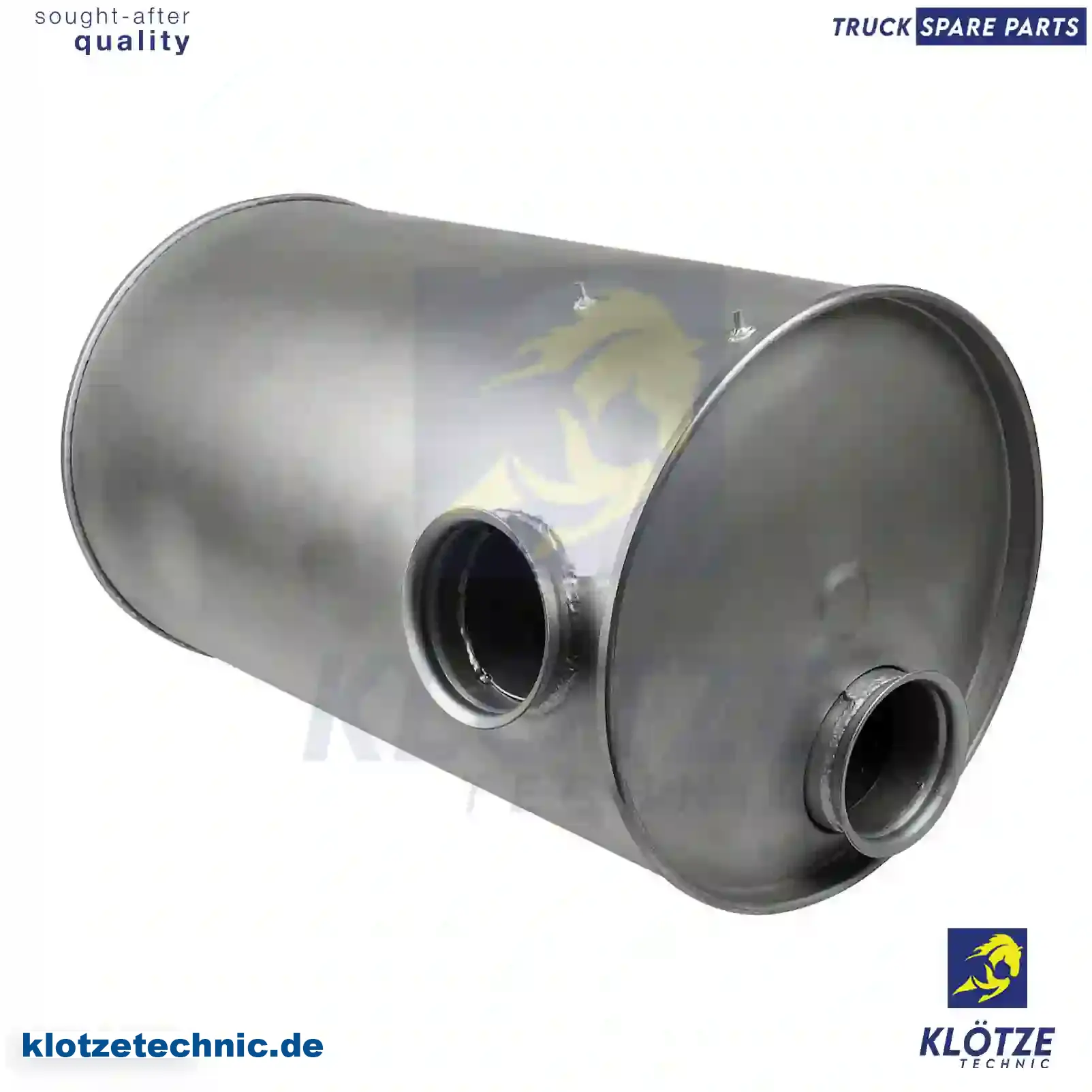 Silencer, 7420554000, 1676496, 3979599, 3979909, ZG10346-0008 || Klötze Technic Automotive Air Brake Systems