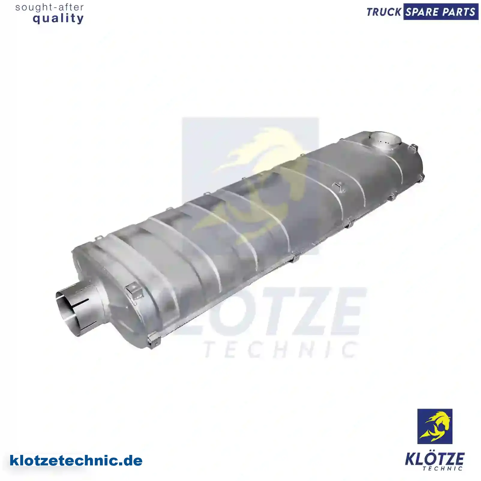 Silencer, 20580850, 3979912 || Klötze Technic Automotive Air Brake Systems