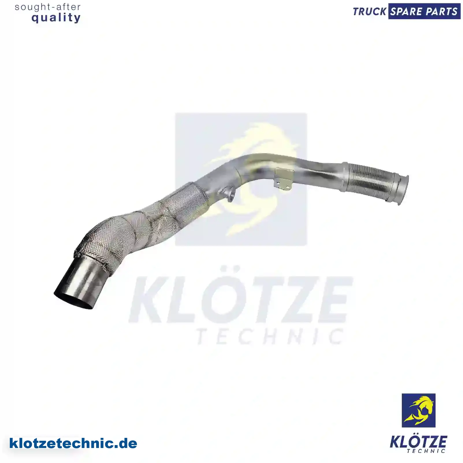 Exhaust pipe, 41297247, 4129748 || Klötze Technic Automotive Air Brake Systems
