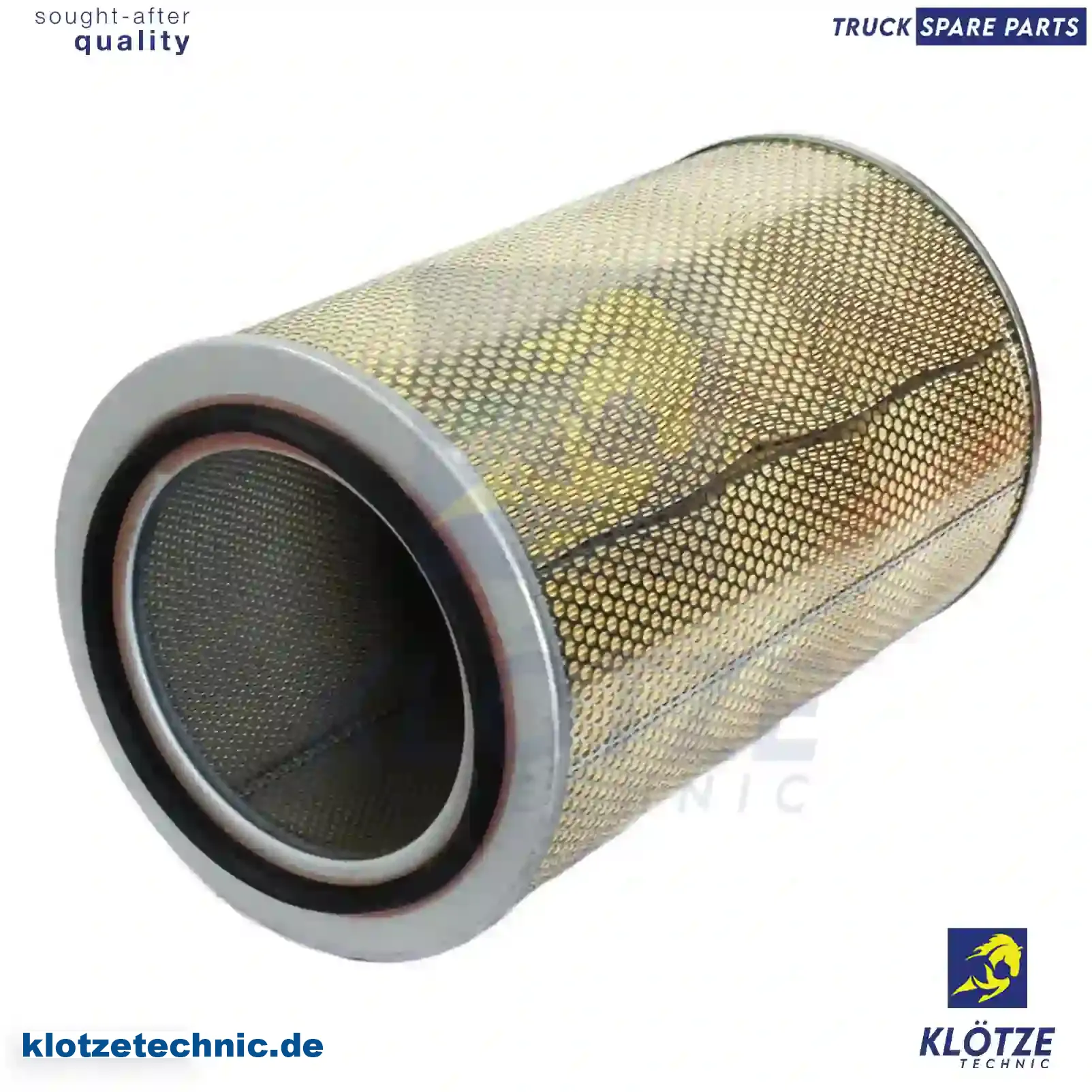 Air filter, 01907695, 01907695, 02996127, 08137428, 1907695, 2996127, 41272515, 42550686, 8137428 || Klötze Technic Automotive Air Brake Systems