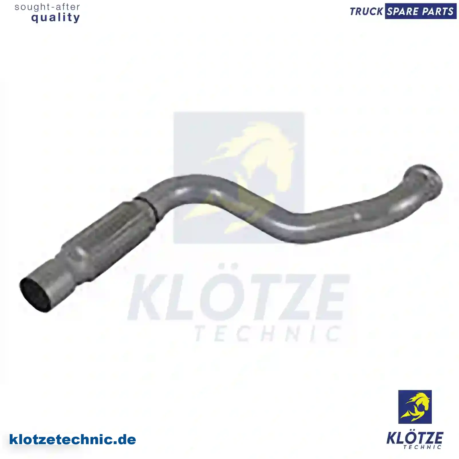 Exhaust pipe, 9704901619, 9704901819, 9704904019 || Klötze Technic Automotive Air Brake Systems