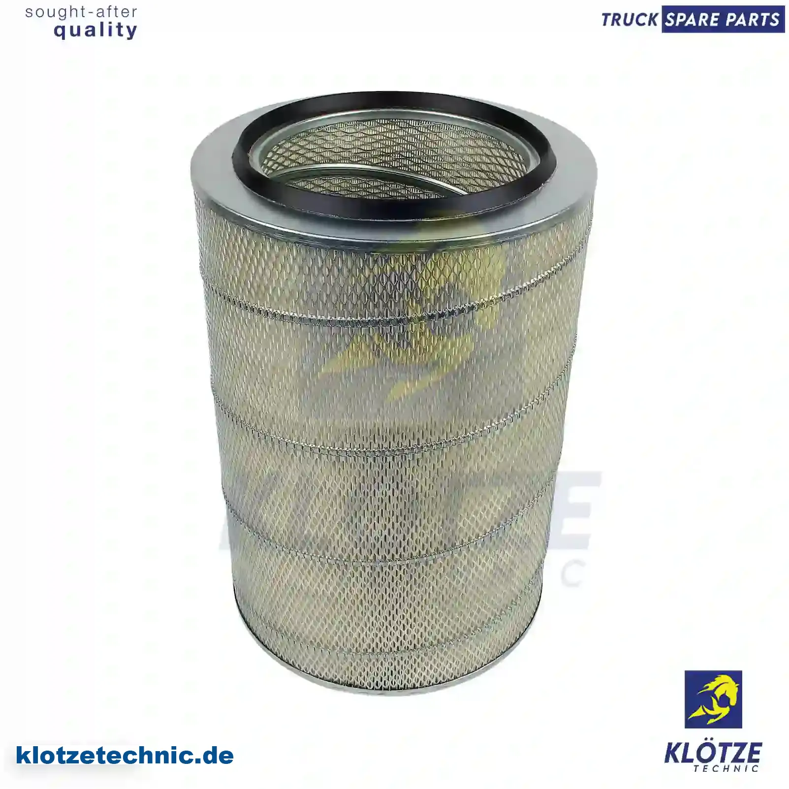 Air filter, 02991785, 02992374, 02996155, 2991785, 2992374, 2996155, 41272211, 7424993643 || Klötze Technic Automotive Air Brake Systems