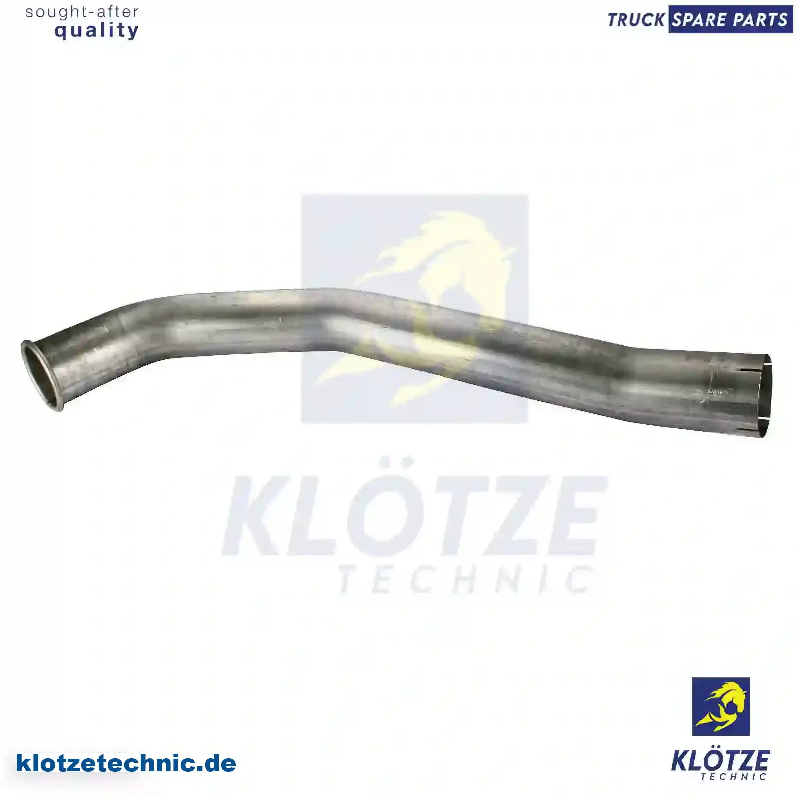 Exhaust pipe, 6454920404 || Klötze Technic Automotive Air Brake Systems