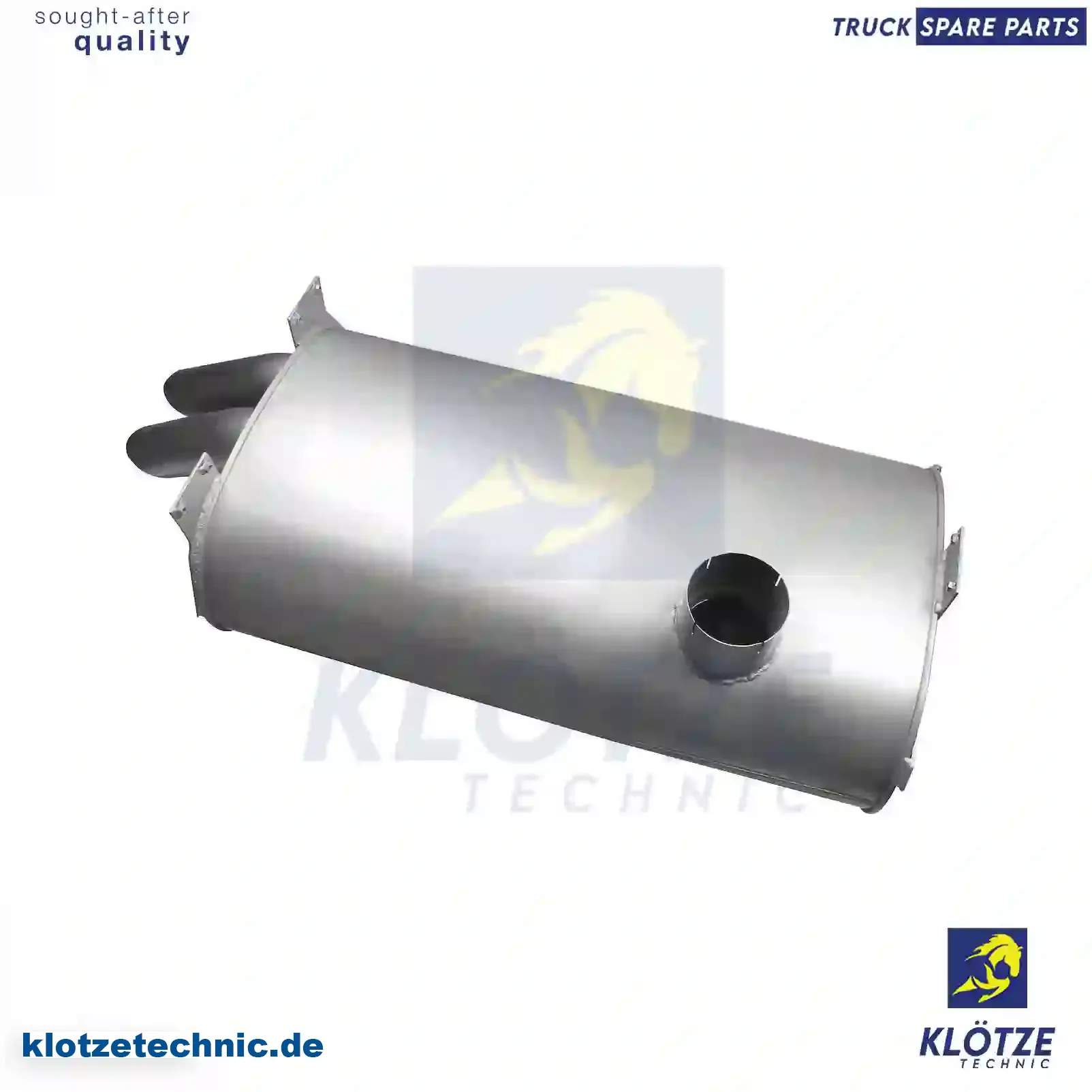 Silencer, 6294910000, 6294910300, 6294910300A || Klötze Technic Automotive Air Brake Systems
