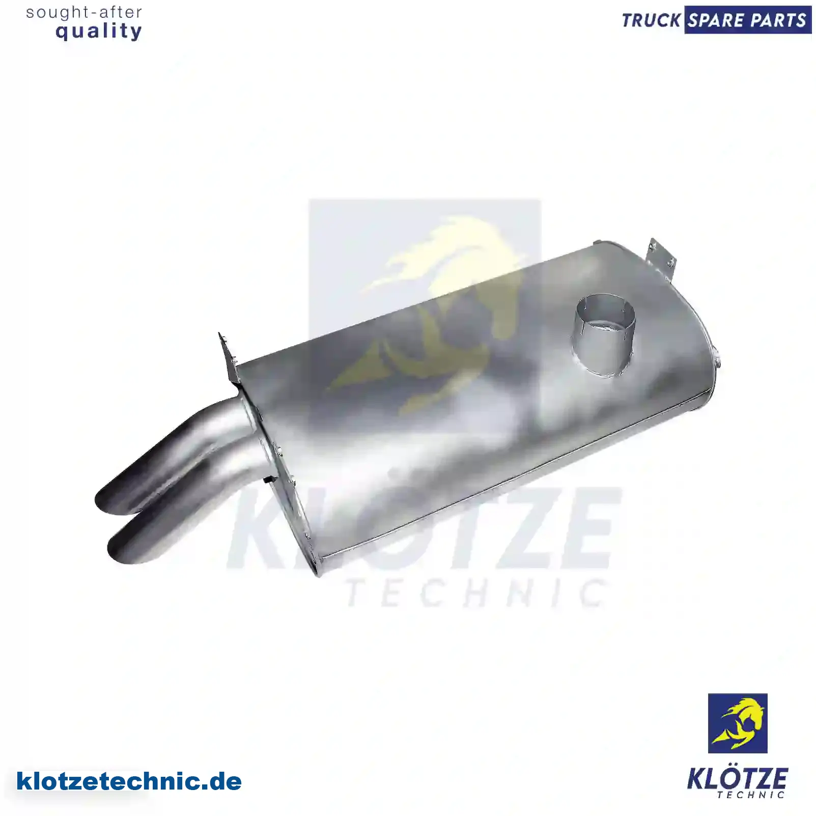 Silencer, 6294910700 || Klötze Technic Automotive Air Brake Systems