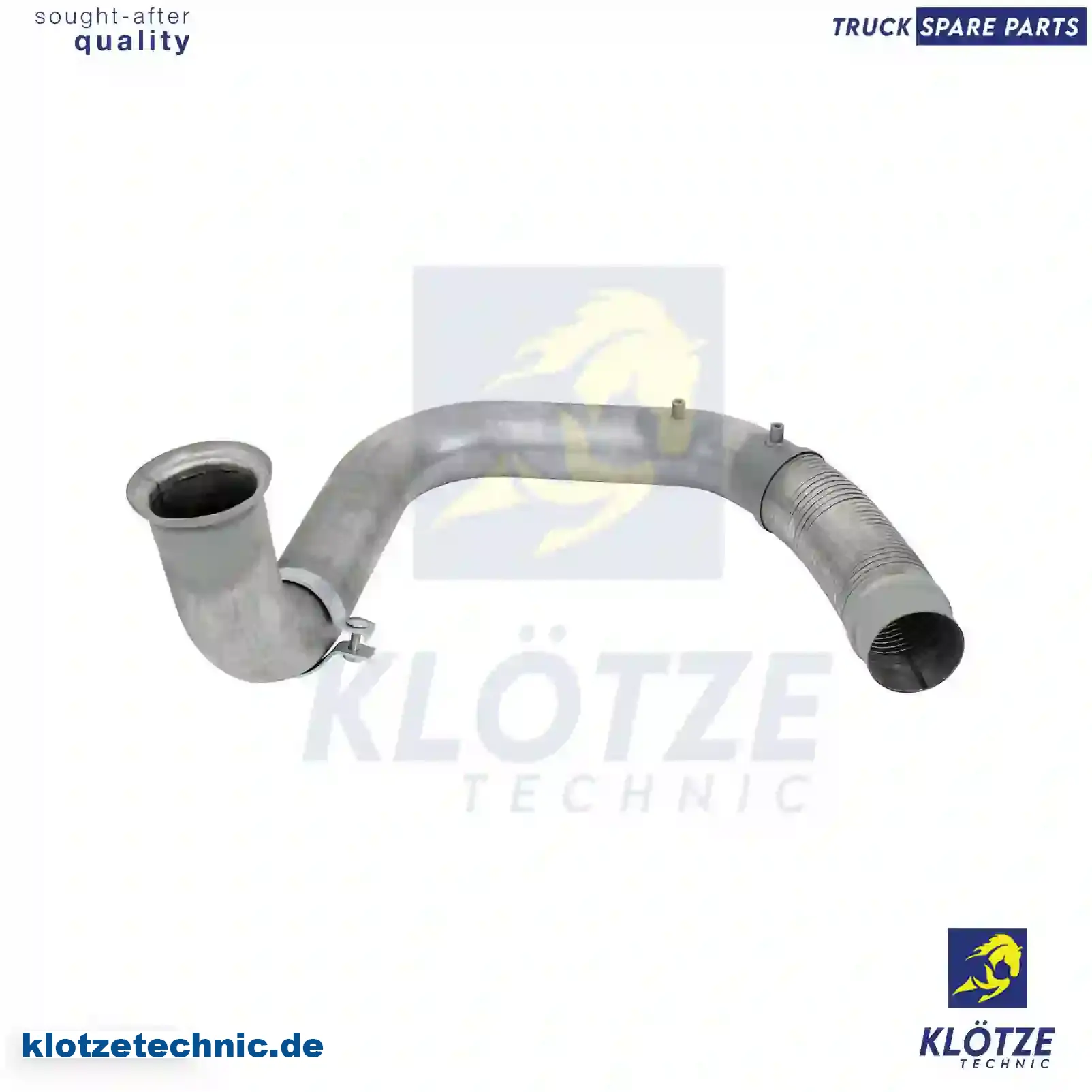 Exhaust pipe, 9404900519, 9404901019, 9404920159, ZG10302-0008 || Klötze Technic Automotive Air Brake Systems