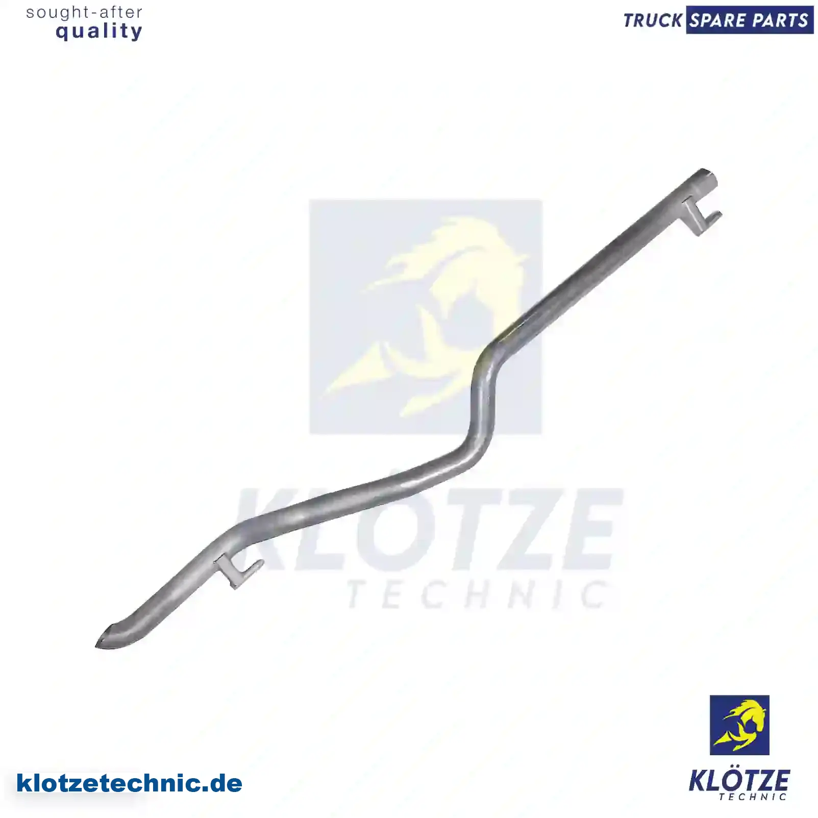 End pipe, 9014901621, 90149 || Klötze Technic Automotive Air Brake Systems