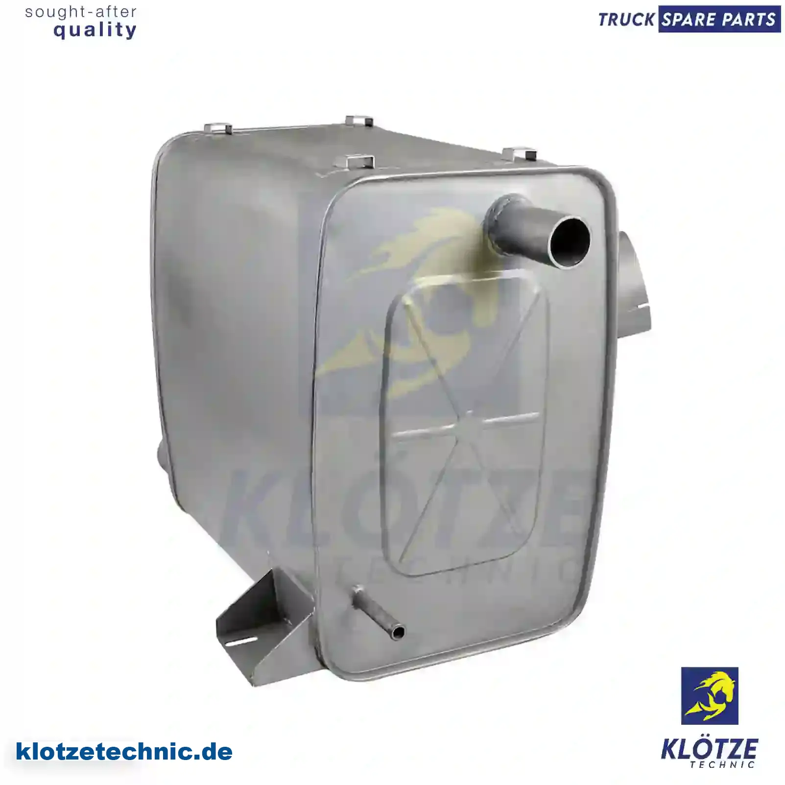 Silencer, 0004905014, 0004908814, 0014900114, 0024900114, 0044900114, 0054900814 || Klötze Technic Automotive Air Brake Systems