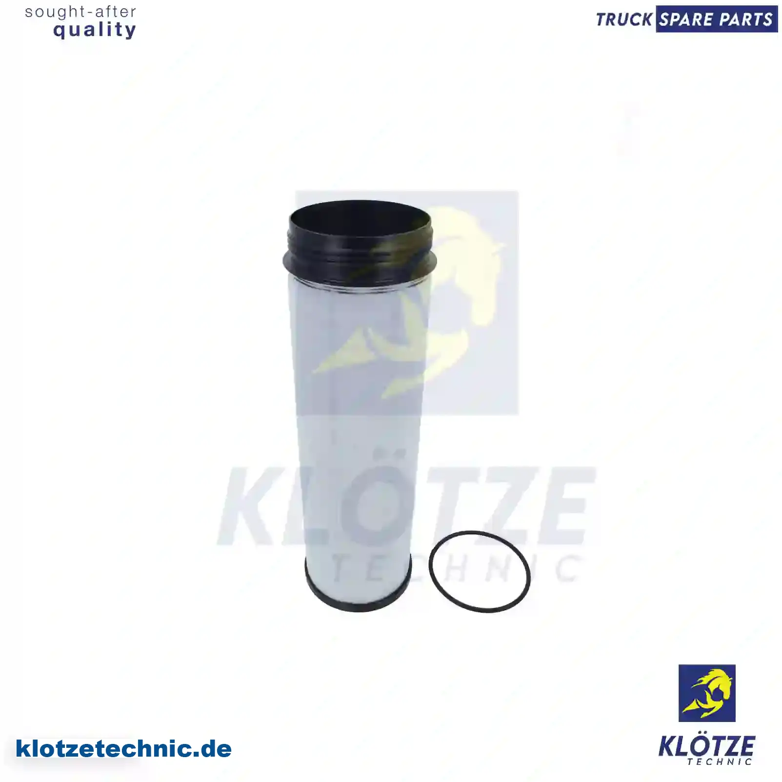 Air filter, inner, 4760940104, , || Klötze Technic Automotive Air Brake Systems