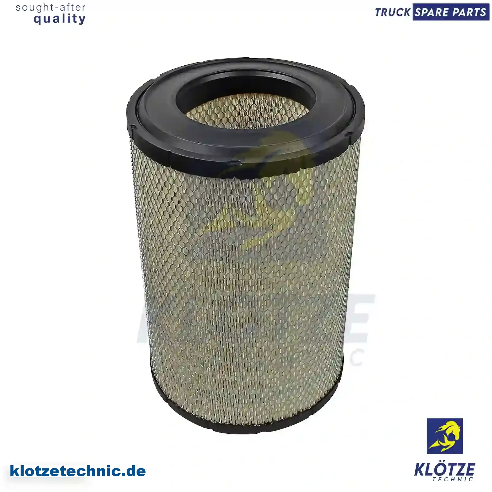 Air filter, AF2599700, BG6X-9601-AA, 6345280306, 2S0129620, 2S0129620B || Klötze Technic Automotive Air Brake Systems