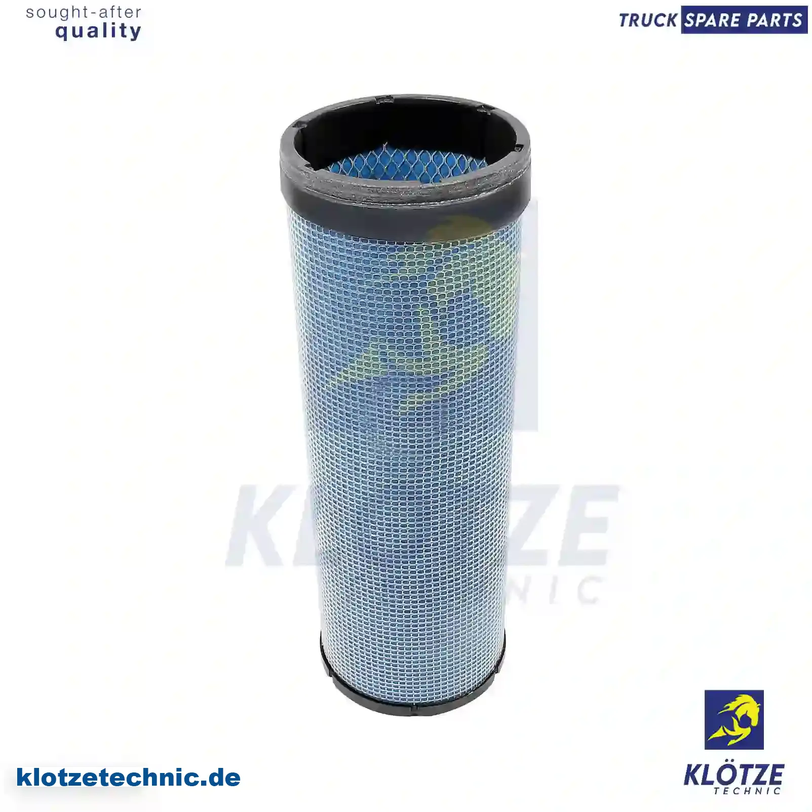 Air filter, inner, 3760948304, , || Klötze Technic Automotive Air Brake Systems