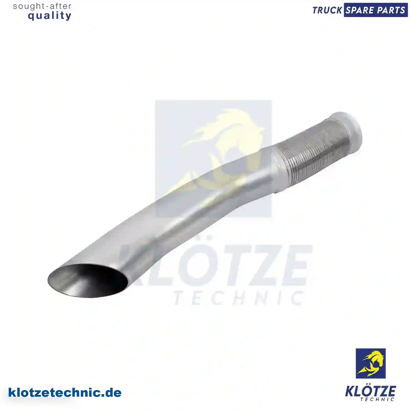 Exhaust pipe, 9304900419 || Klötze Technic Automotive Air Brake Systems