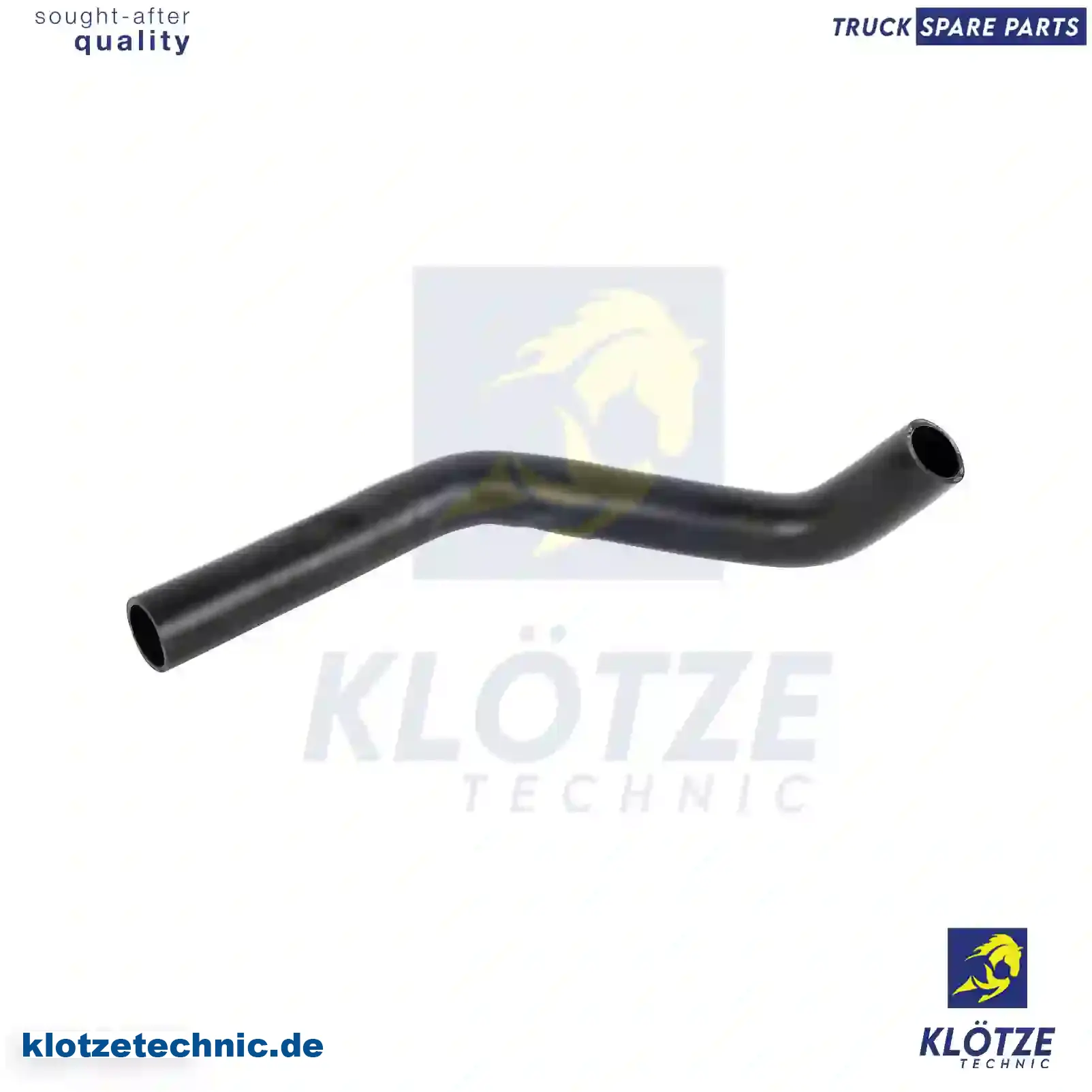 Hose, oil filler connector, 6205280082 || Klötze Technic Automotive Air Brake Systems