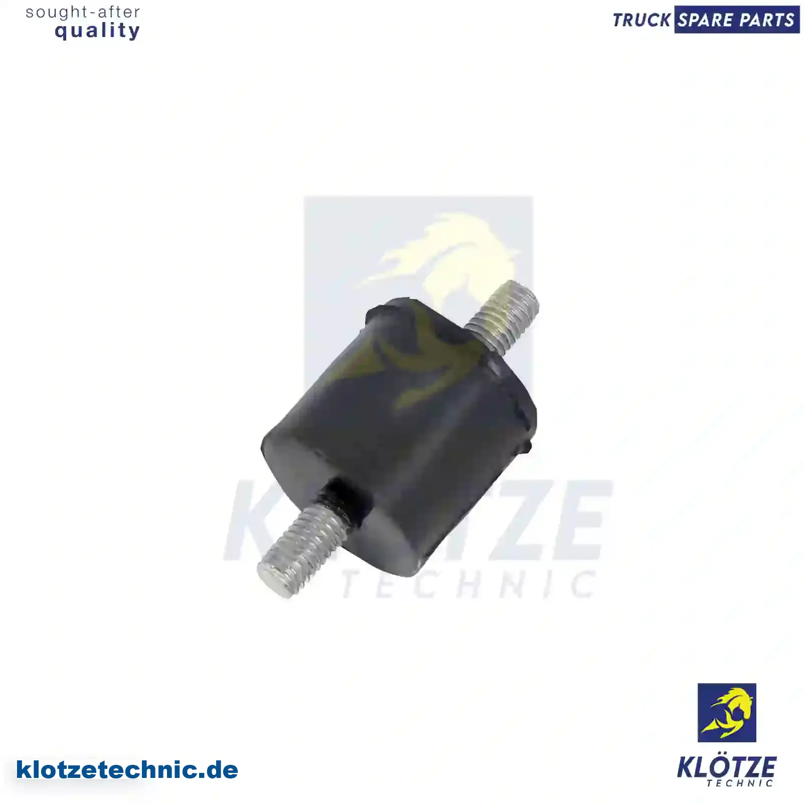 Rubber mounting, 0019876340, , , , || Klötze Technic Automotive Air Brake Systems