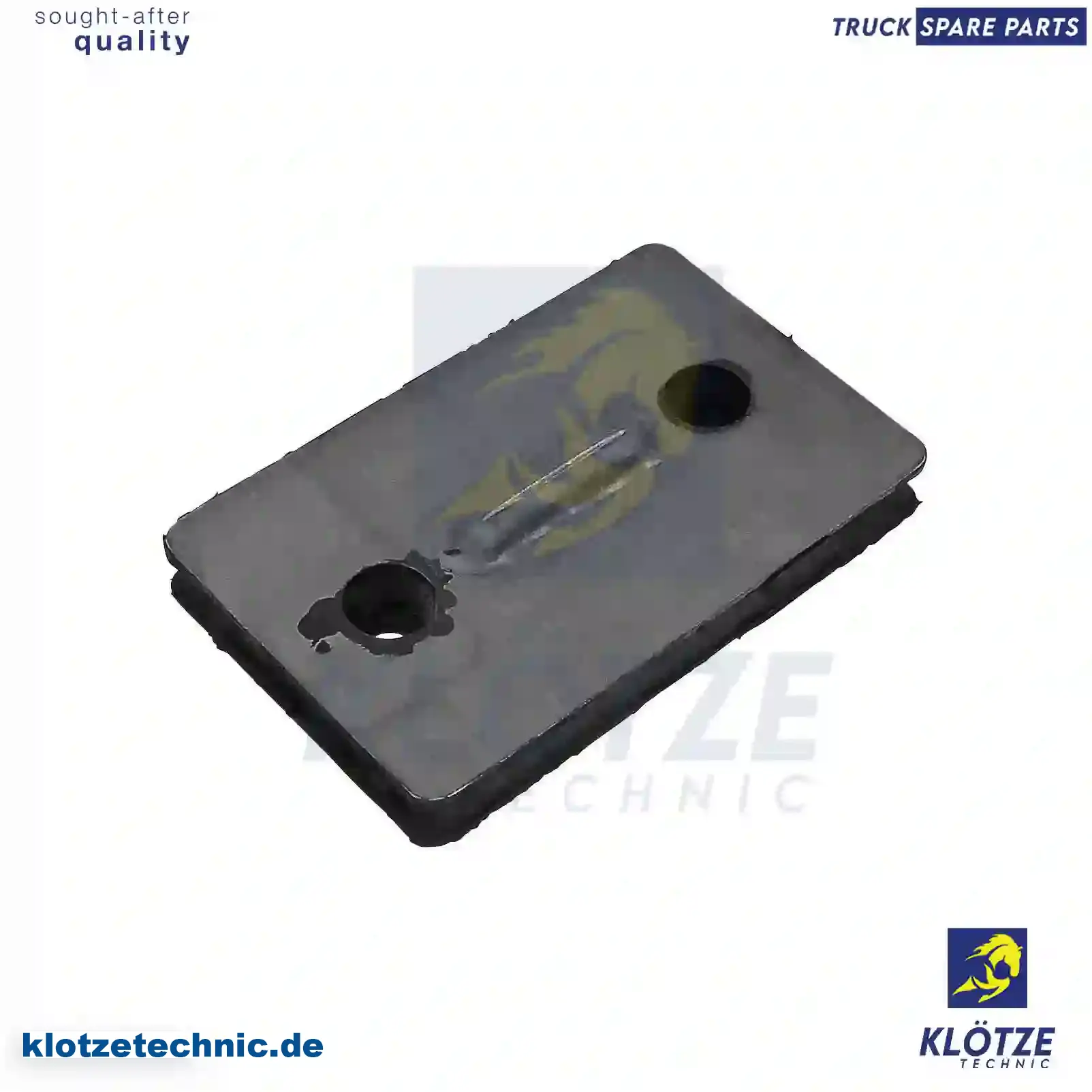 Rubber buffer, 6753250584, , , || Klötze Technic Automotive Air Brake Systems