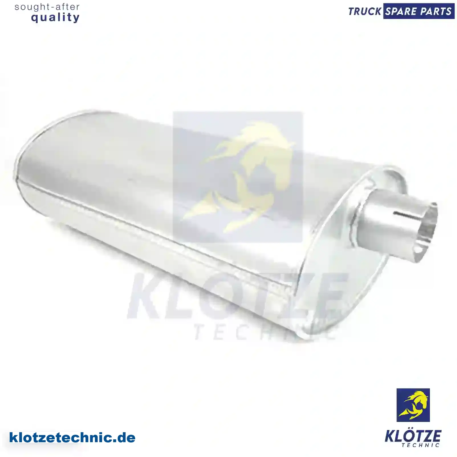 Silencer, 04837896, 4837896, 504098007 || Klötze Technic Automotive Air Brake Systems