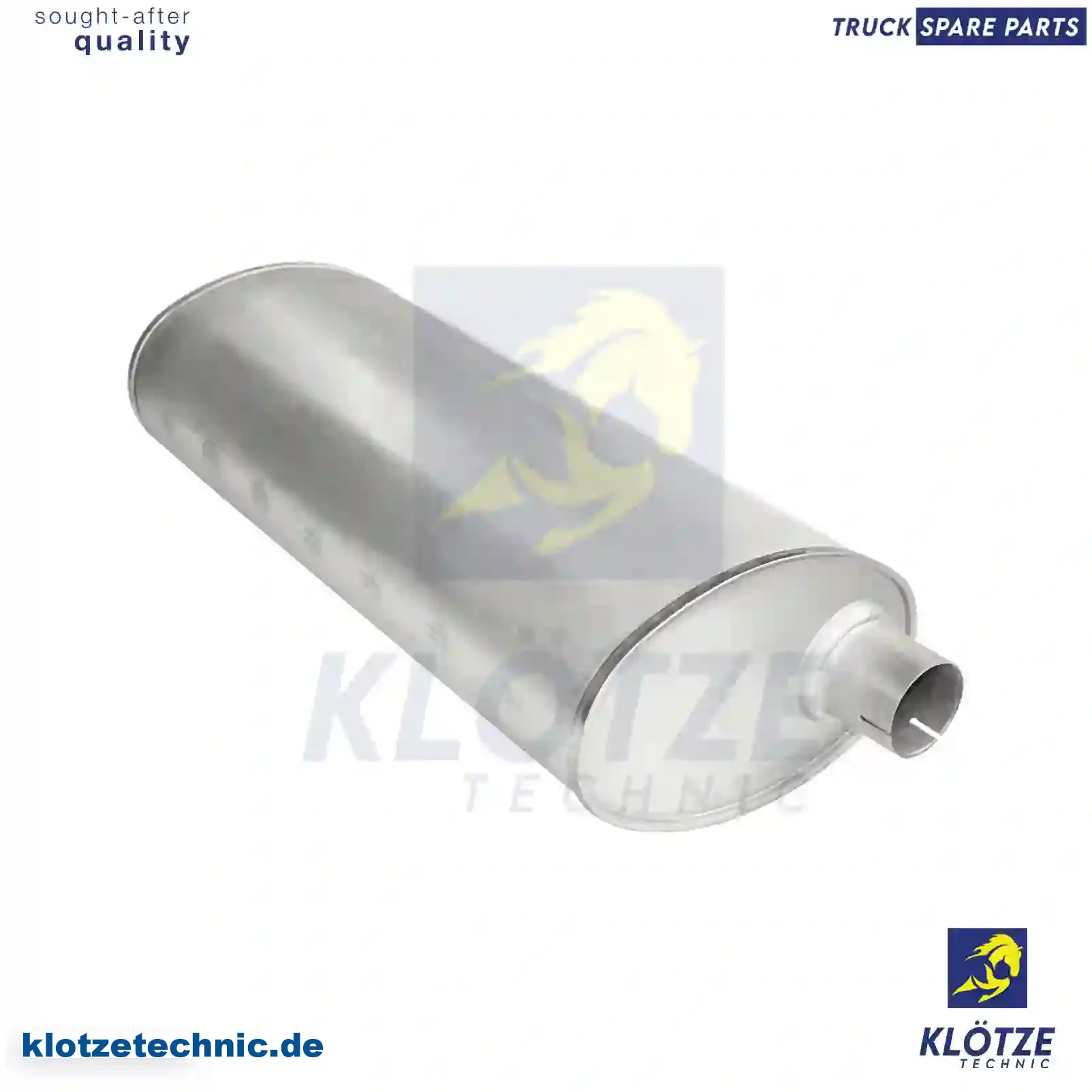 Silencer, 4838828, 4838828 || Klötze Technic Automotive Air Brake Systems