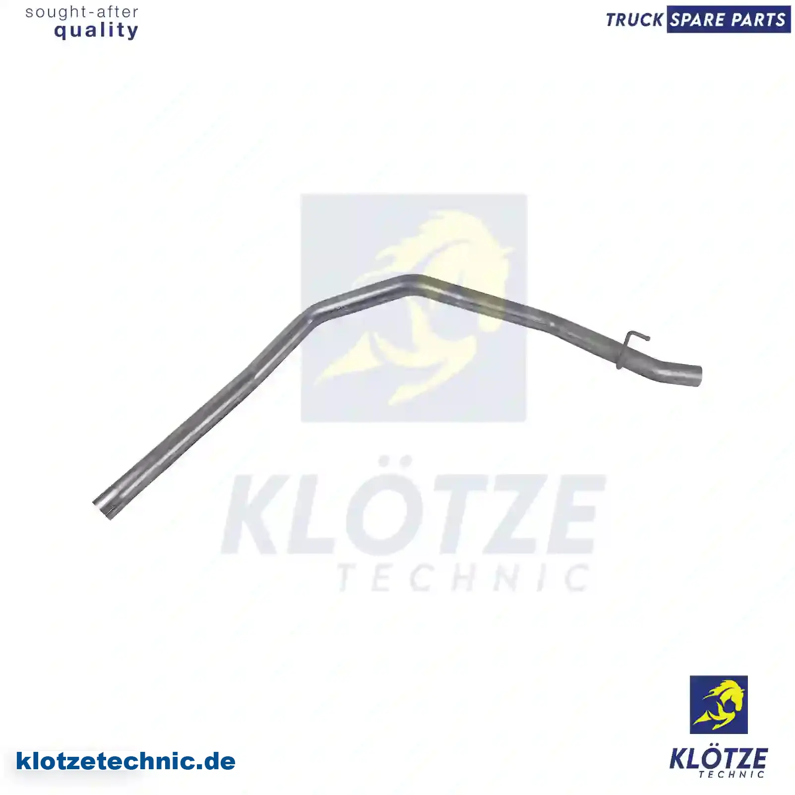 Exhaust pipe, 500347390, 500347392, 504197227, 5000347392 || Klötze Technic Automotive Air Brake Systems