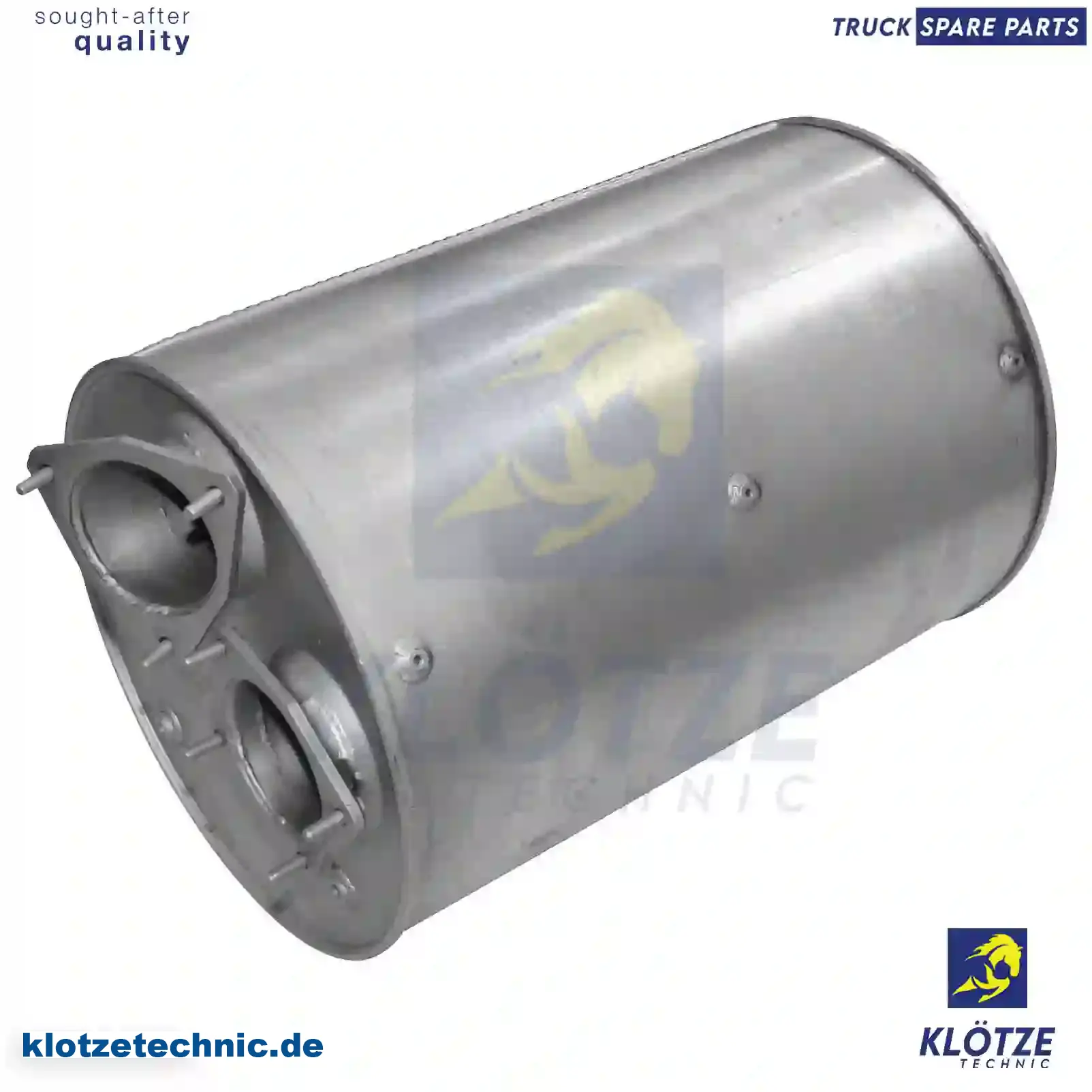 Silencer, 555004, 0555004, 1301422, 555004 || Klötze Technic Automotive Air Brake Systems
