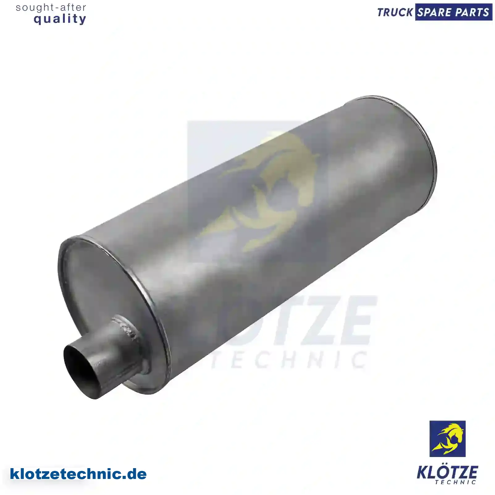 Silencer, 0287658, 1726435, 287658 || Klötze Technic Automotive Air Brake Systems