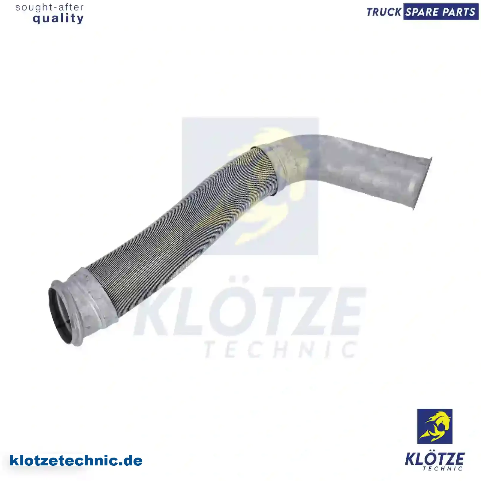 Front exhaust pipe, 1344053, 1428367, 1629454, ZG10334-0008 || Klötze Technic Automotive Air Brake Systems