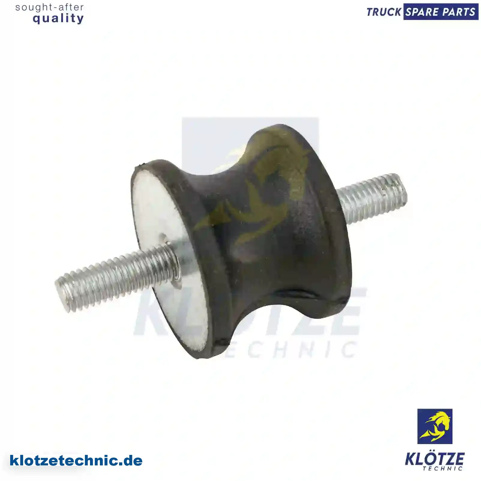 Vibration damper, 0285530, 285530, 651183, ACU4027, B210027, 500362805, 500362822, 81962100026, 0023552198, 7700565762, ZG40127-0008 || Klötze Technic Automotive Air Brake Systems