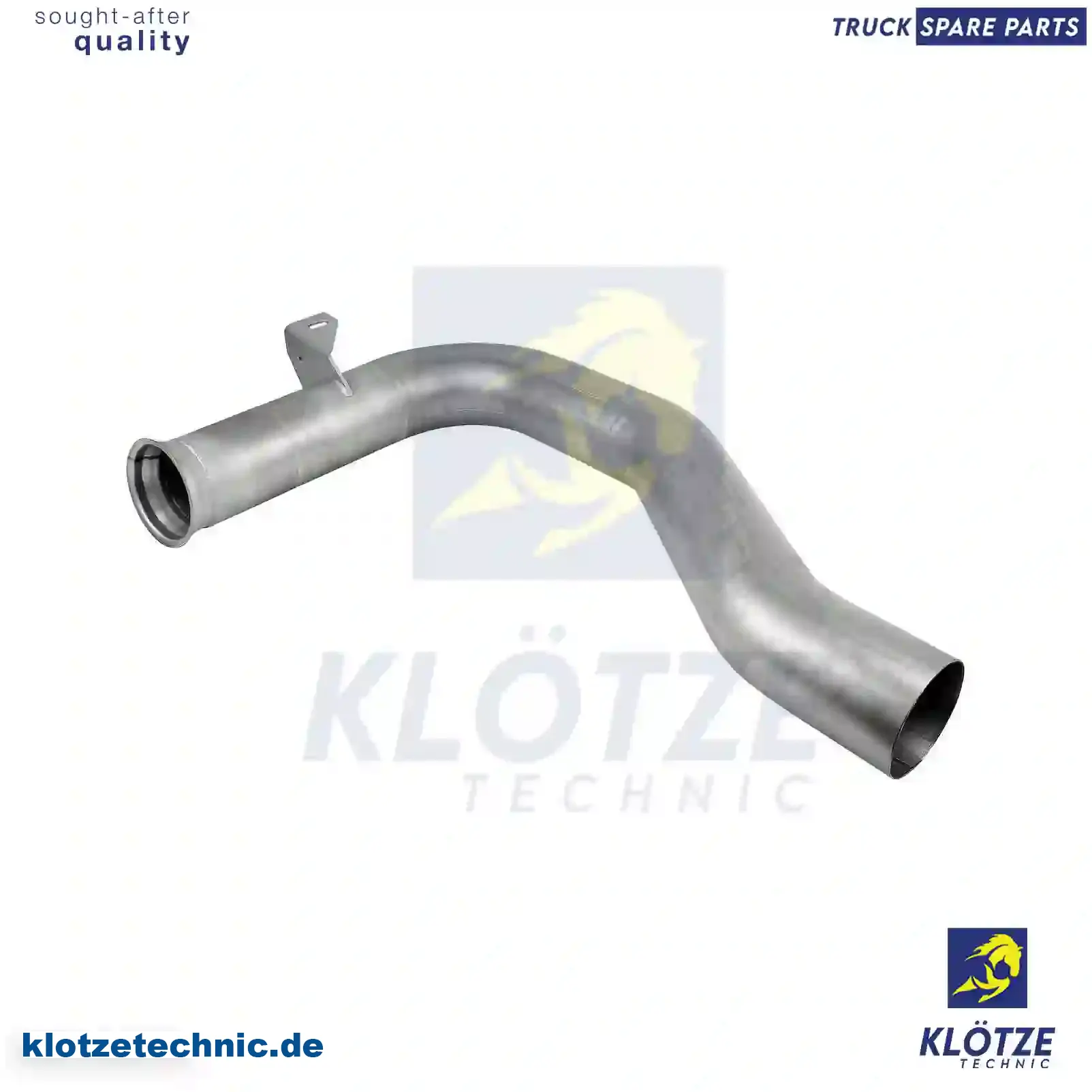 Front exhaust pipe, 1610673 || Klötze Technic Automotive Air Brake Systems