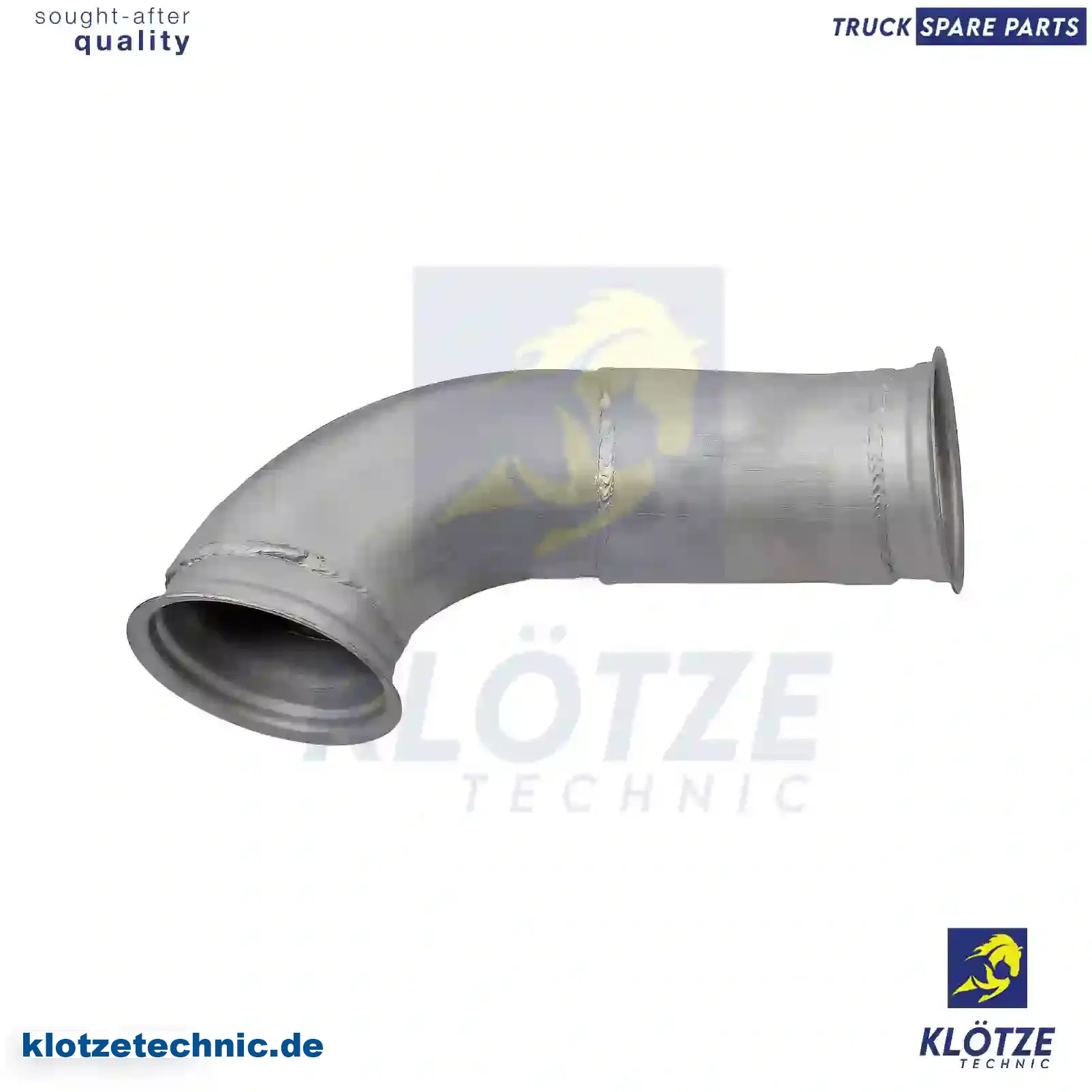 Exhaust pipe, 1678364, 1789125, ZG10304-0008 || Klötze Technic Automotive Air Brake Systems