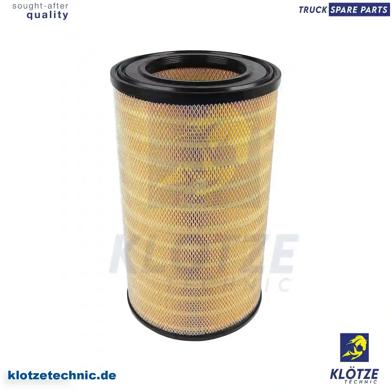 Air filter, 1387548, 1526086, 1527548, 1801774, 1869987, 526086, ZG00808-0008 || Klötze Technic Automotive Air Brake Systems