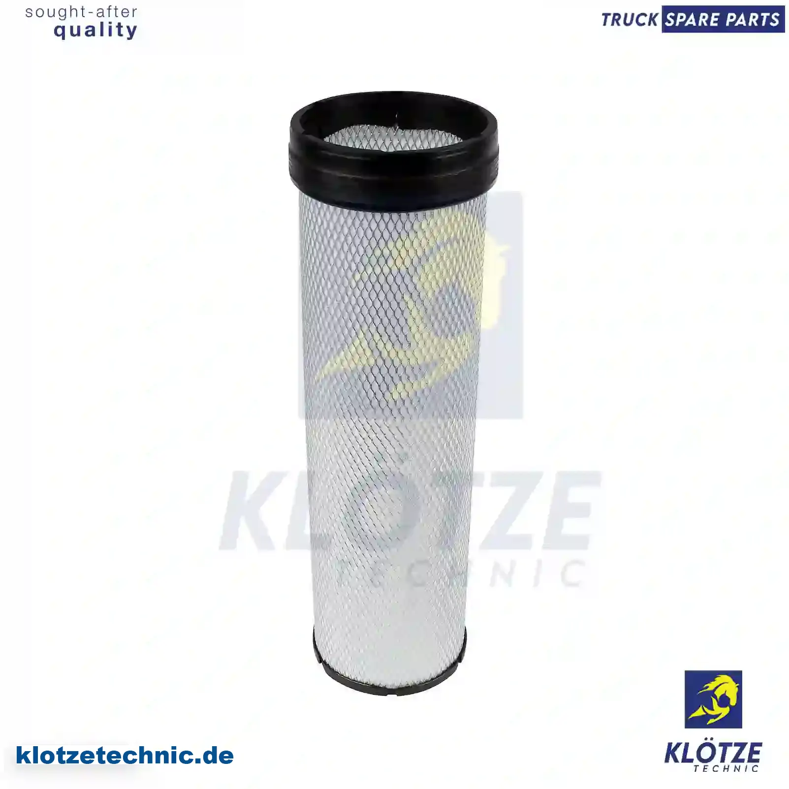Air filter, inner, 1735585 || Klötze Technic Automotive Air Brake Systems