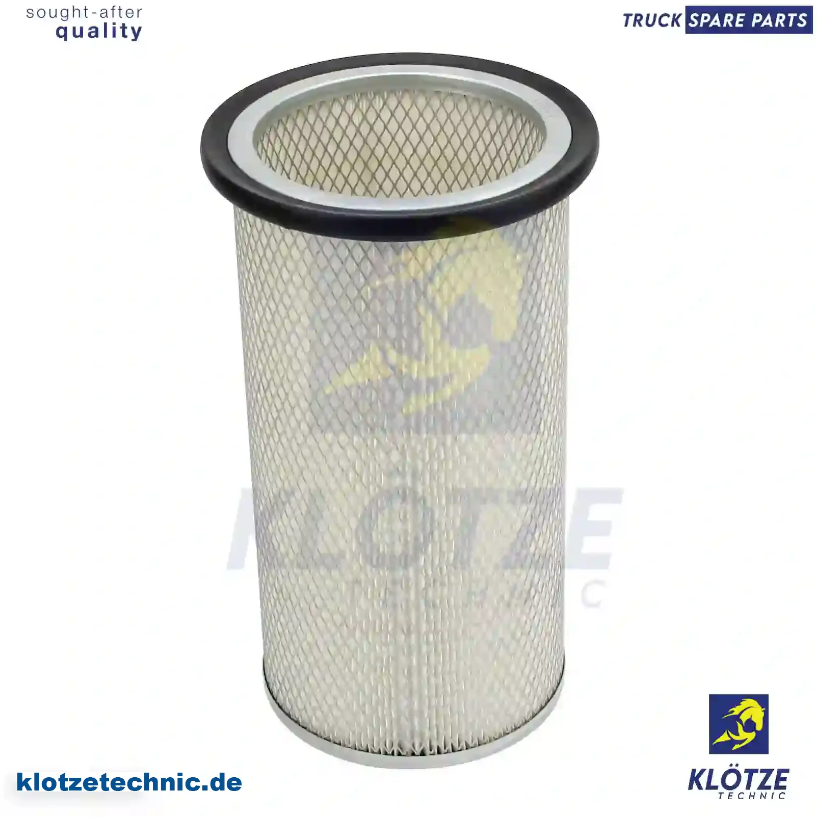 Air filter, inner, AT277356, 56125060515, 16546-21570, 5000814798 || Klötze Technic Automotive Air Brake Systems