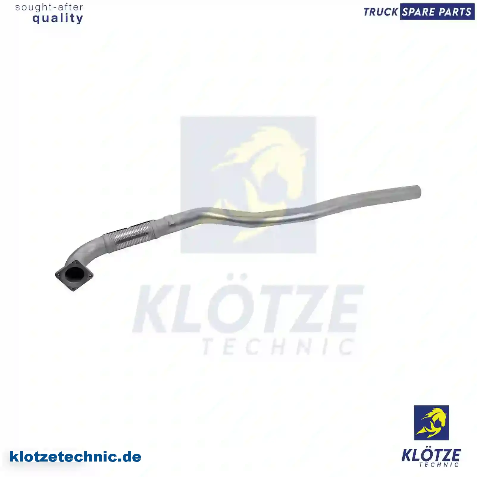 Exhaust pipe, 02997033, 504045242, 504081685, 504081686 || Klötze Technic Automotive Air Brake Systems