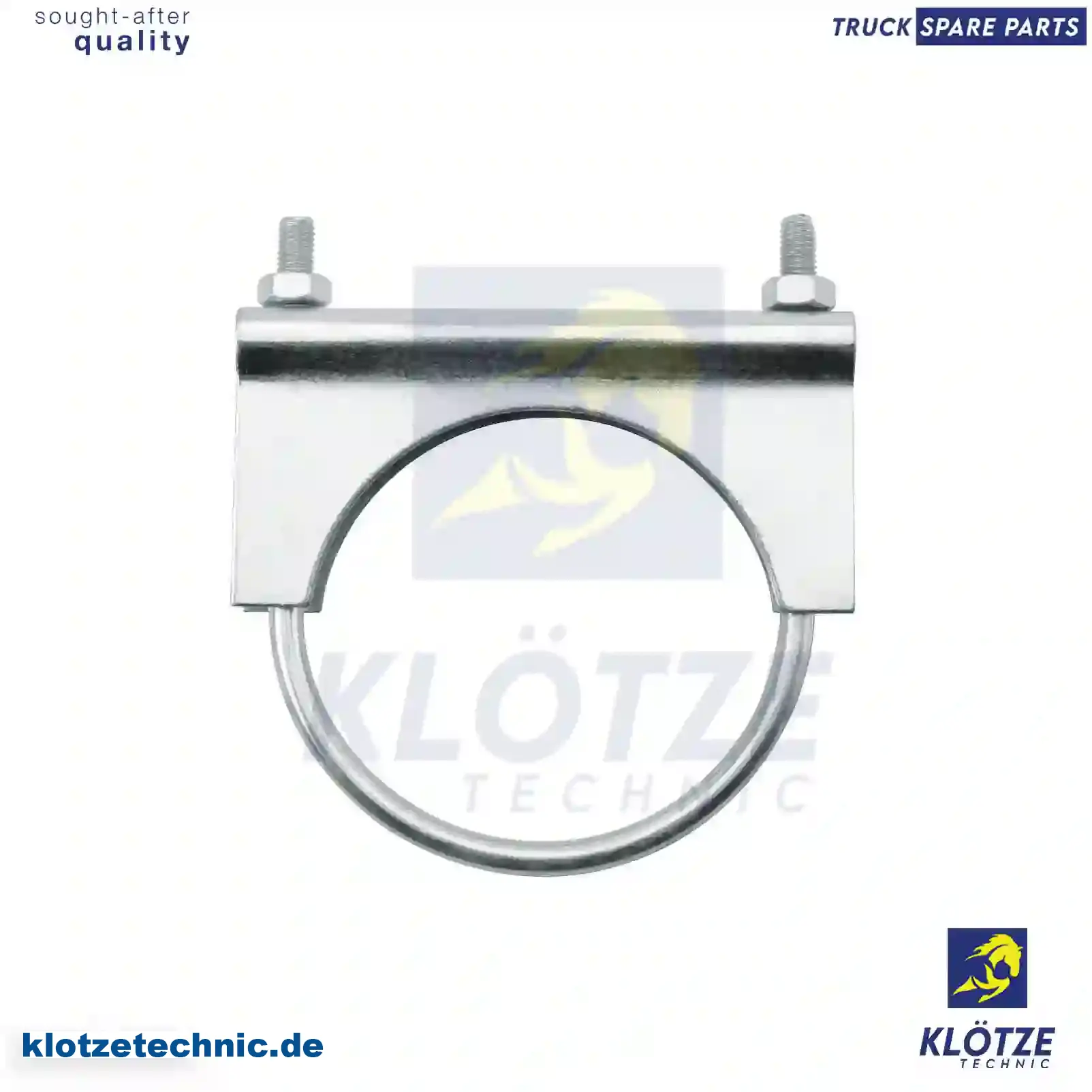 Clamp, 0682608, 279633, 279634, 682608, MAK1872, 705566, 705601, 1581046, 1581047 || Klötze Technic Automotive Air Brake Systems