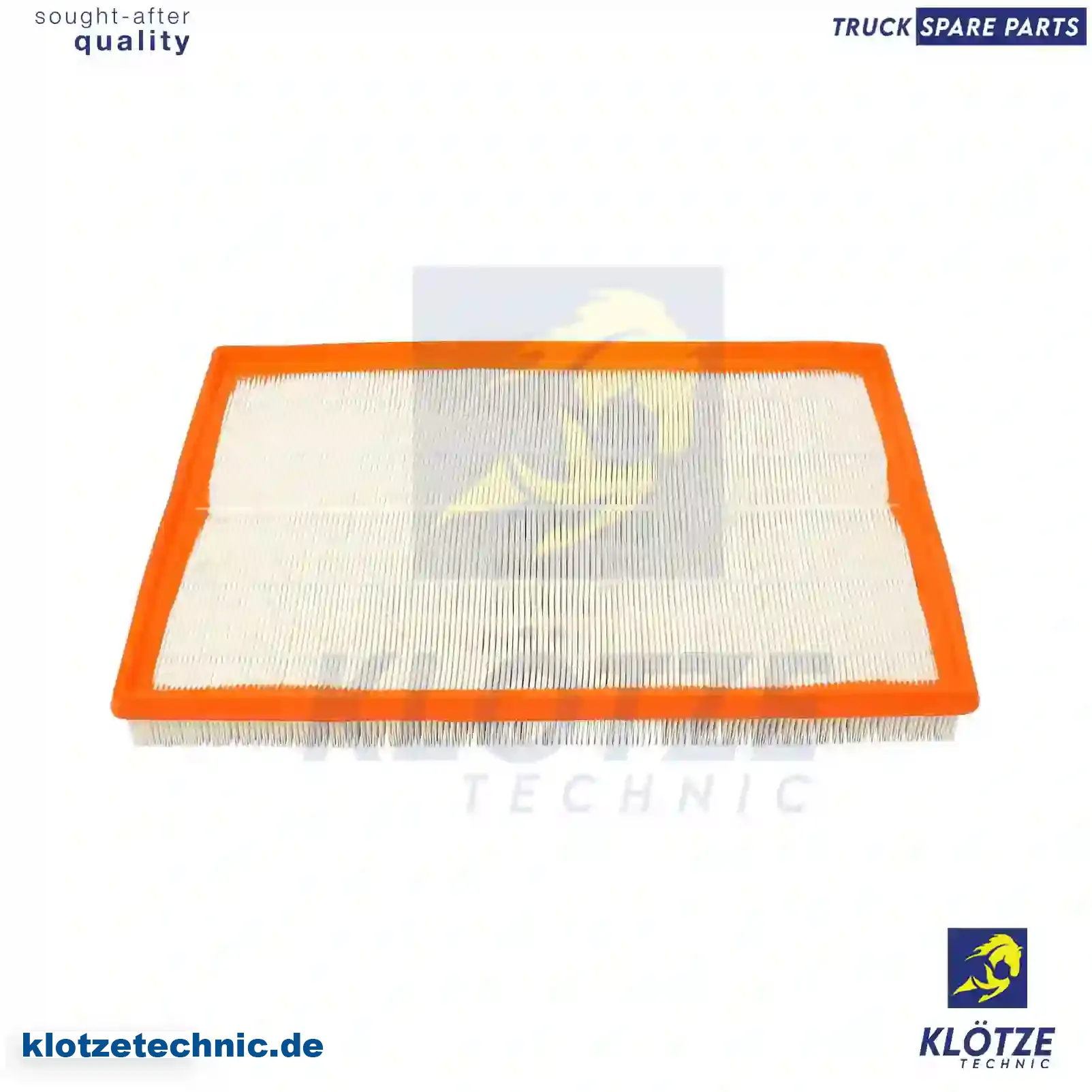 Air filter, 5010317658, 7420973454, ZG00858-0008, || Klötze Technic Automotive Air Brake Systems