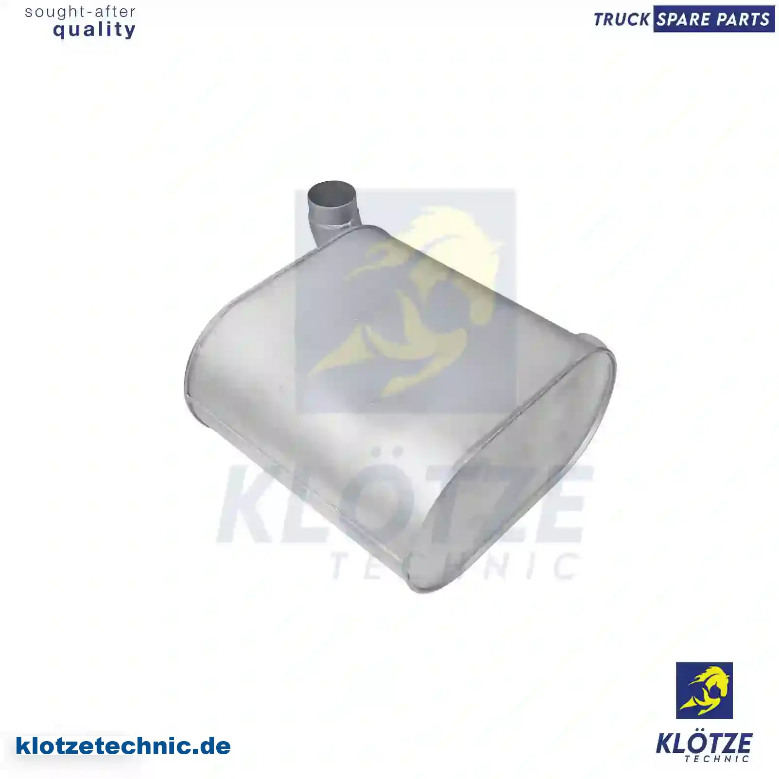 Silencer, 5010230770, 5010317417, 5010317668 || Klötze Technic Automotive Air Brake Systems
